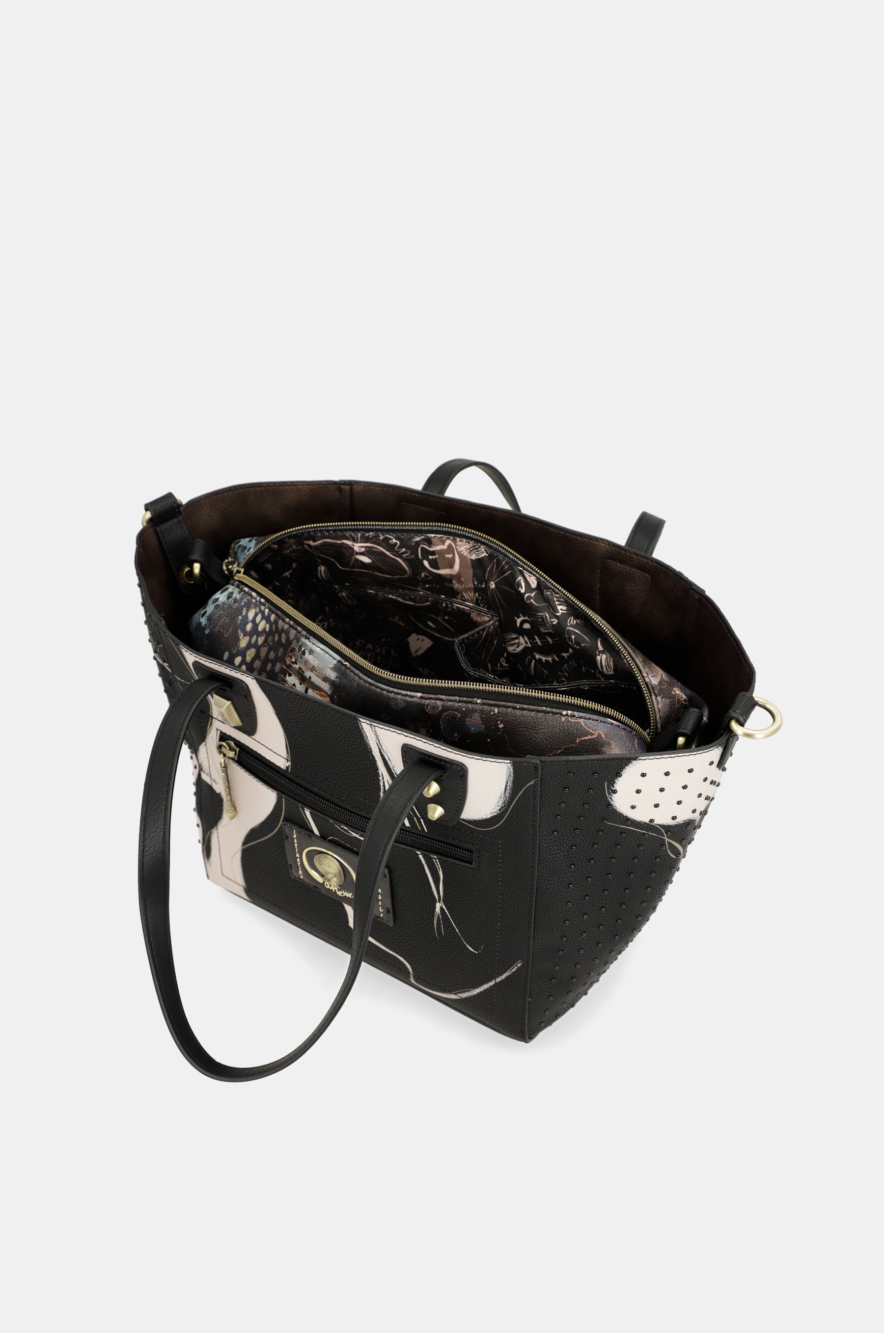 Large black shopper Nature Shodō