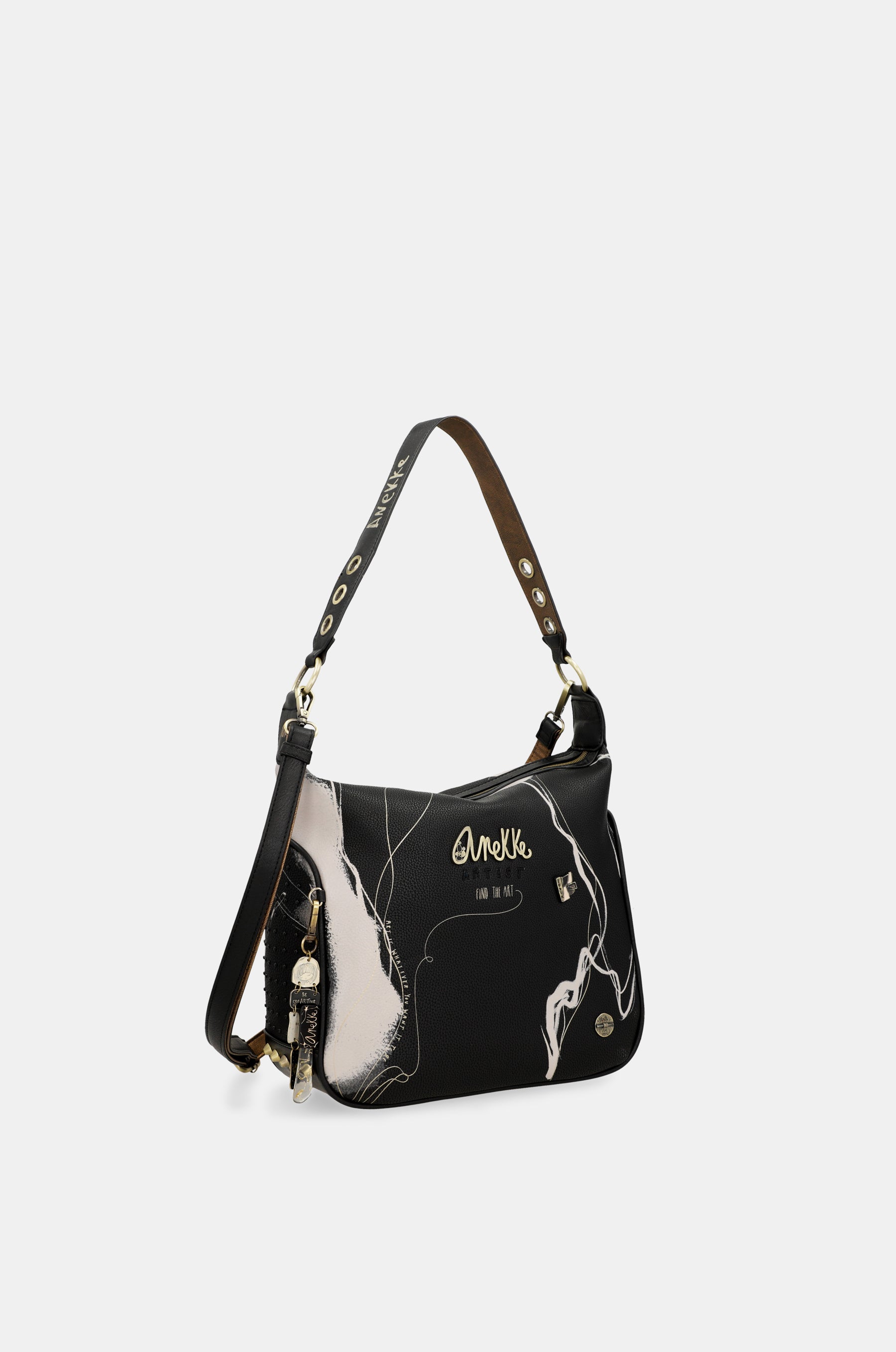 Nature Shodō black shoulder bag
