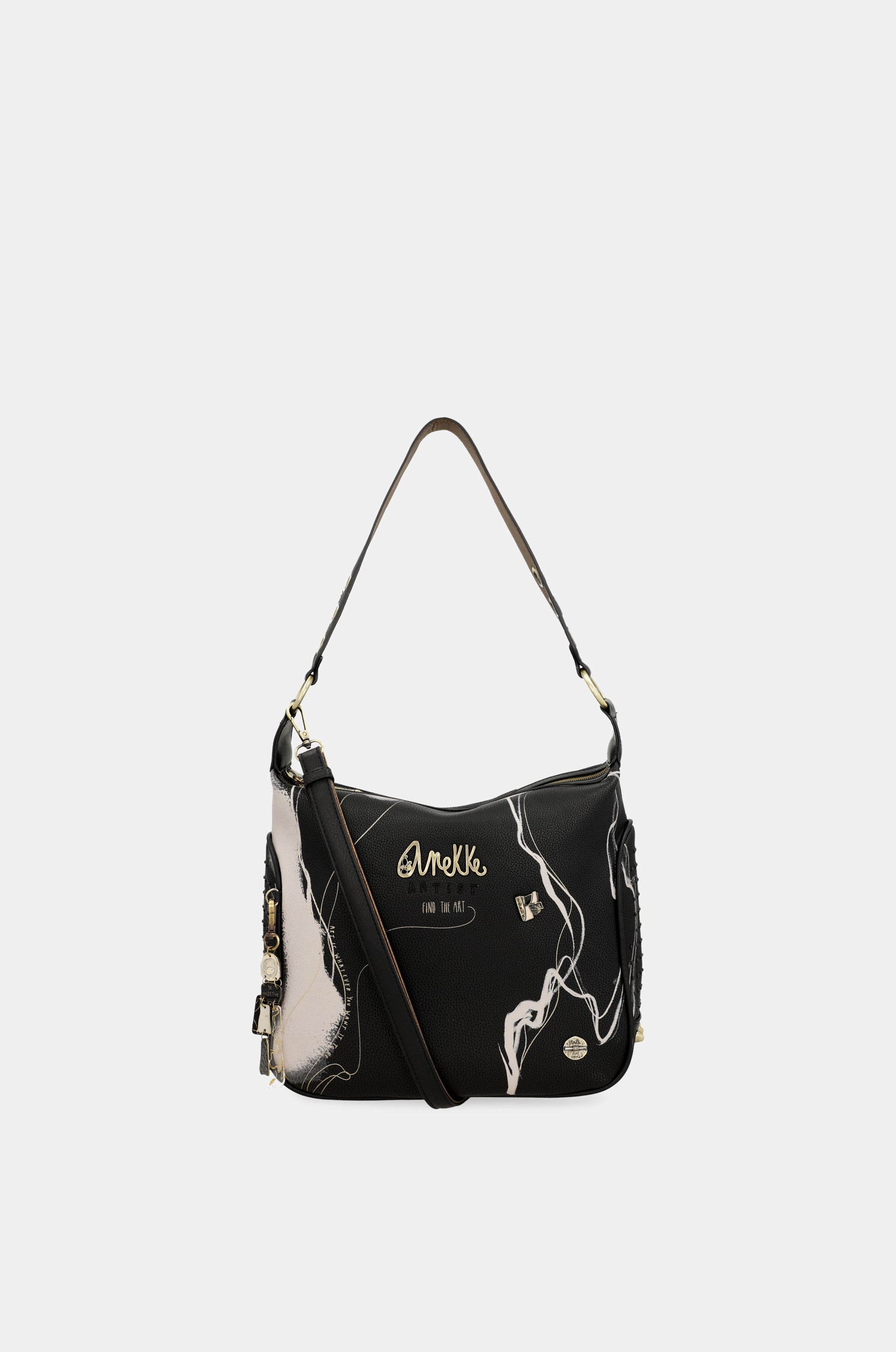 Nature Shodō black shoulder bag