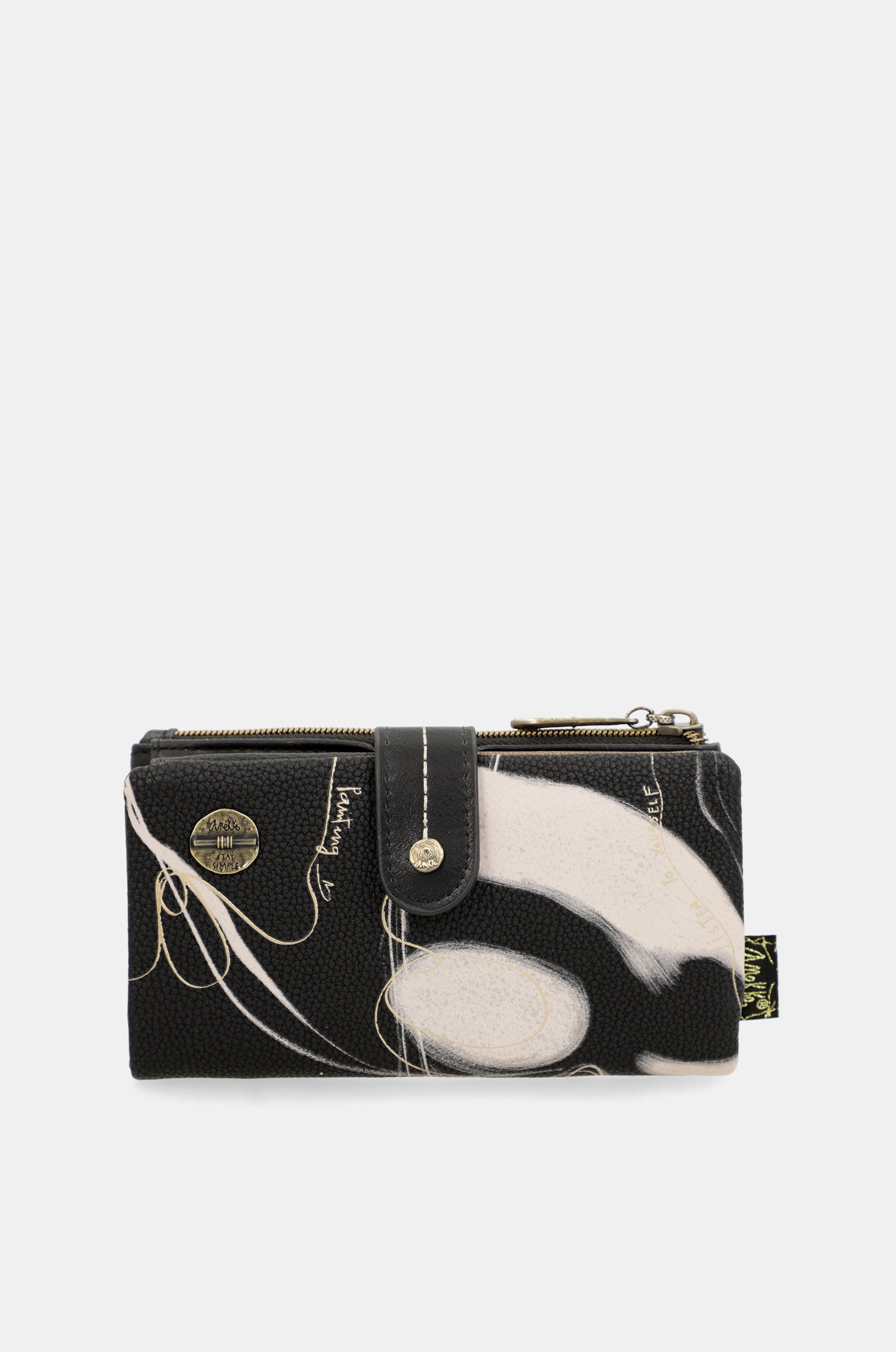 Nature Shodō Black RFID Flexi Wallet black