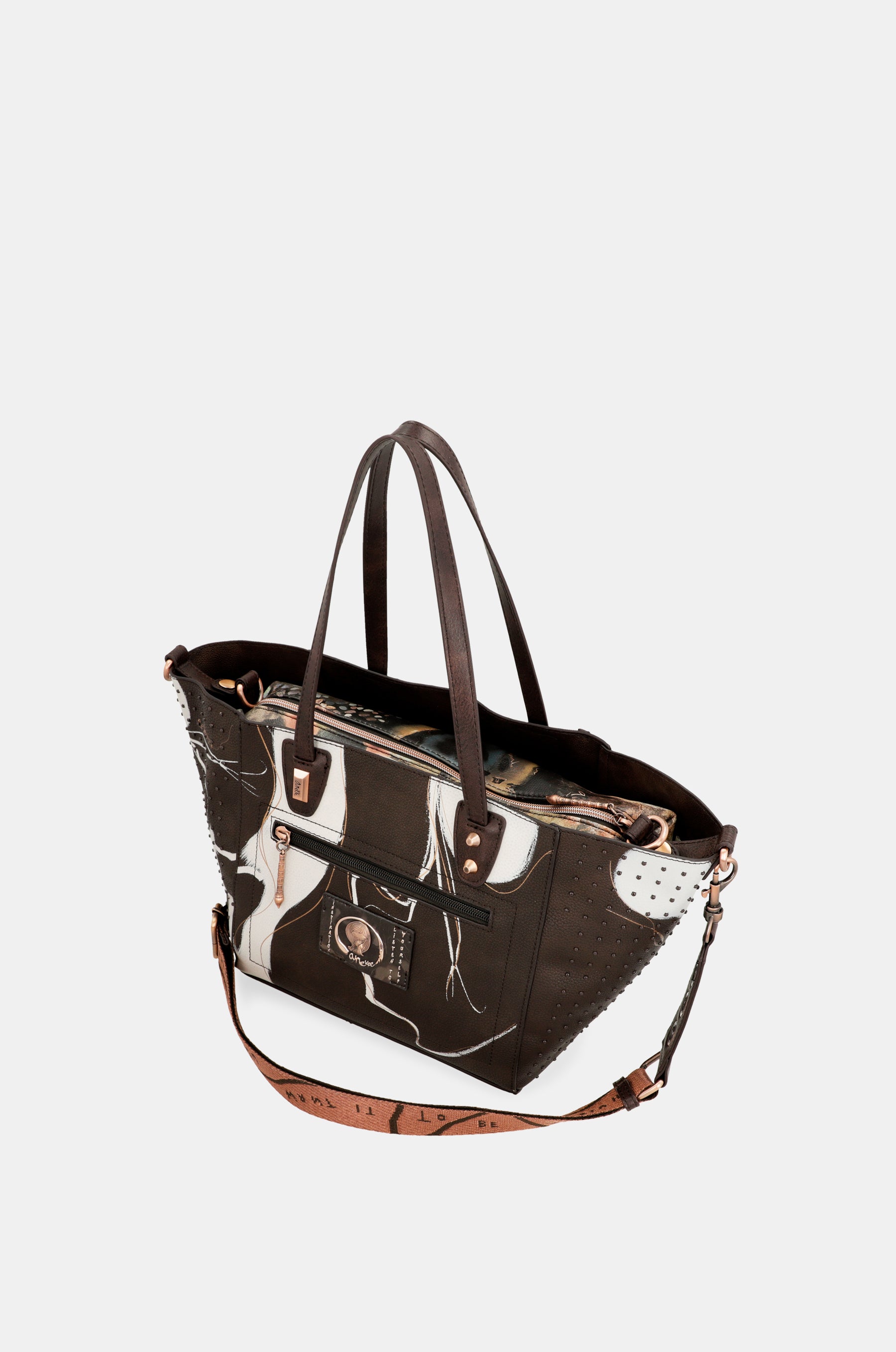 Large brown shopper Nature Shodō