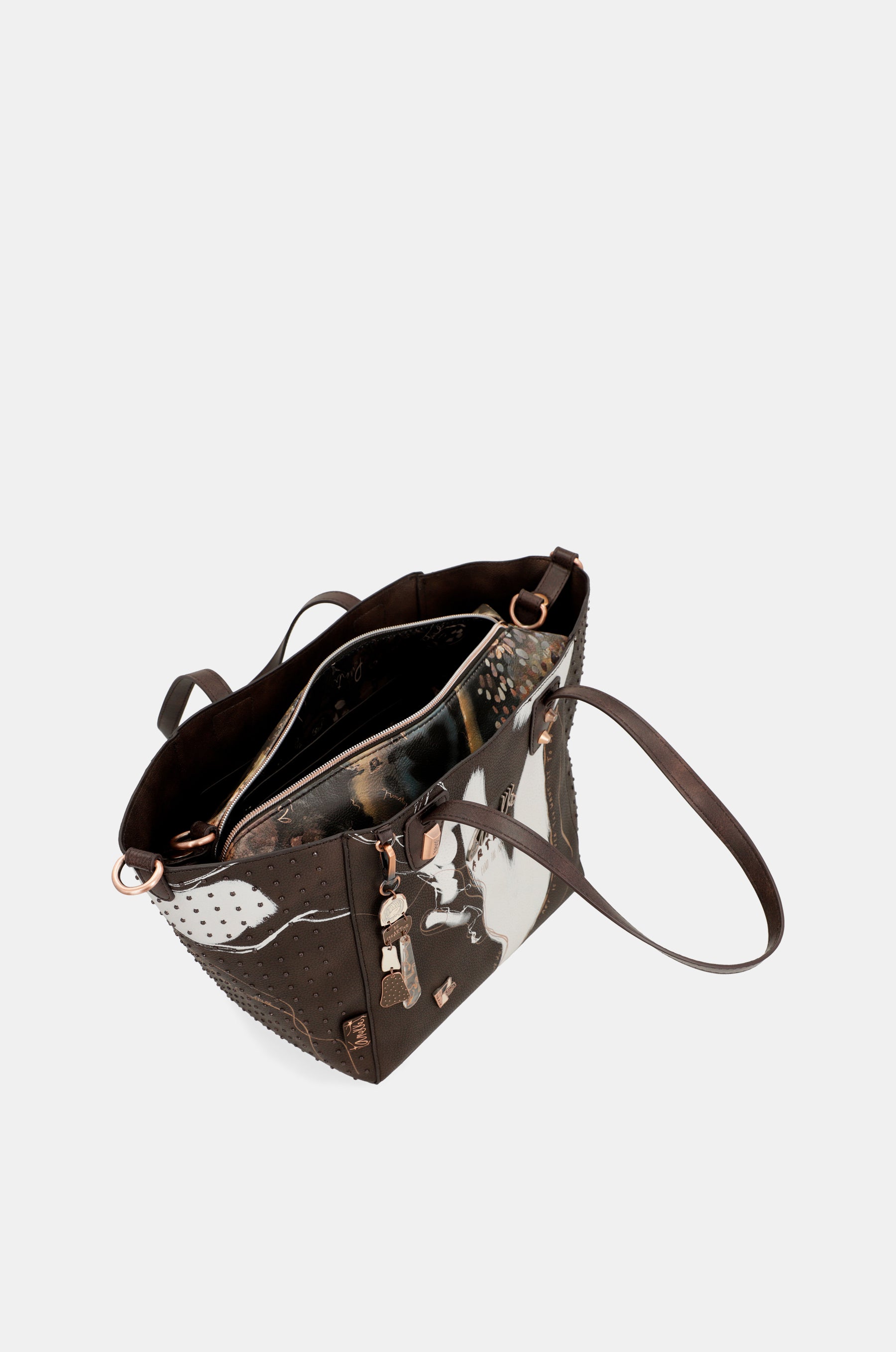 Large brown shopper Nature Shodō