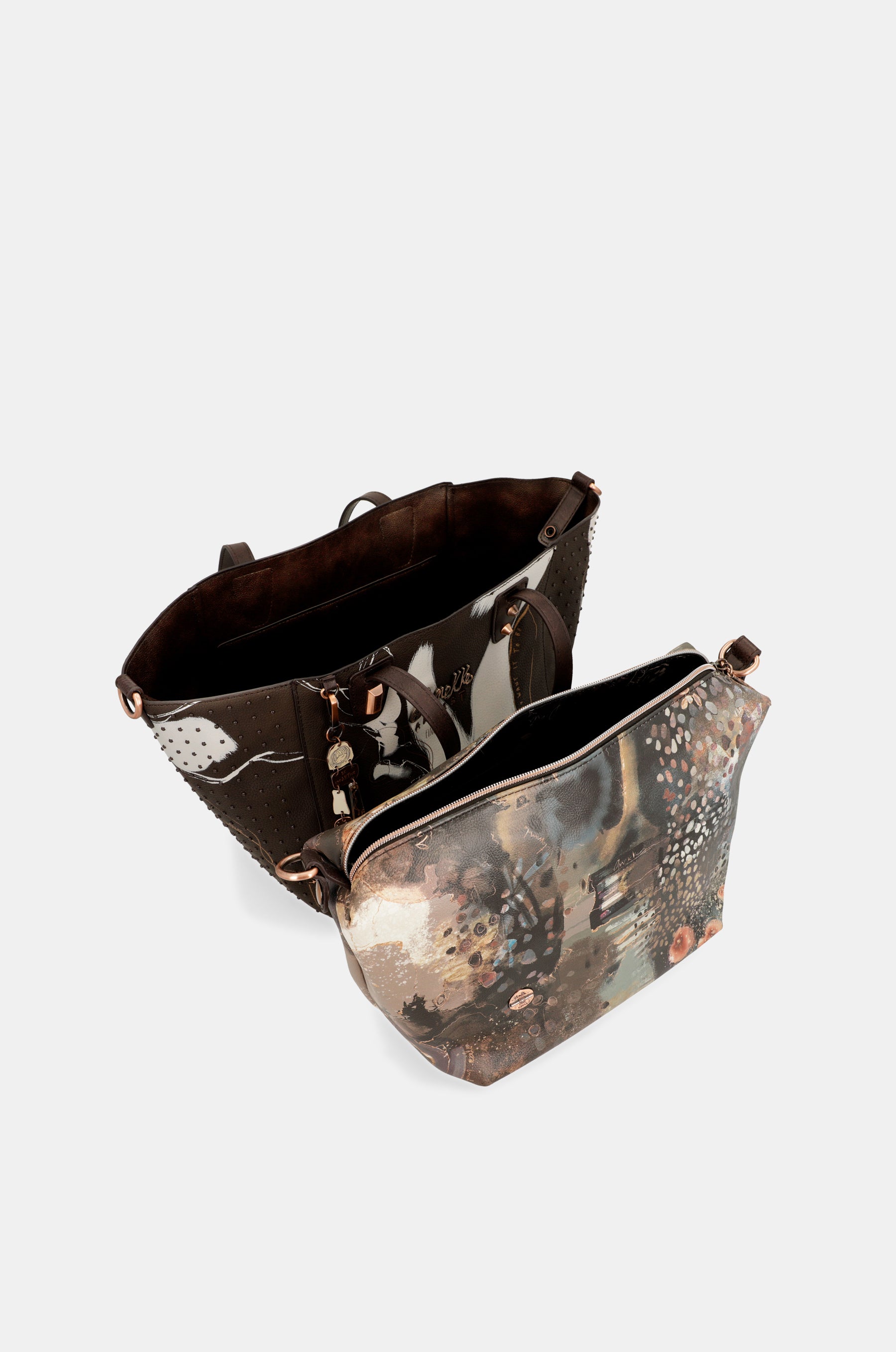 Large brown shopper Nature Shodō