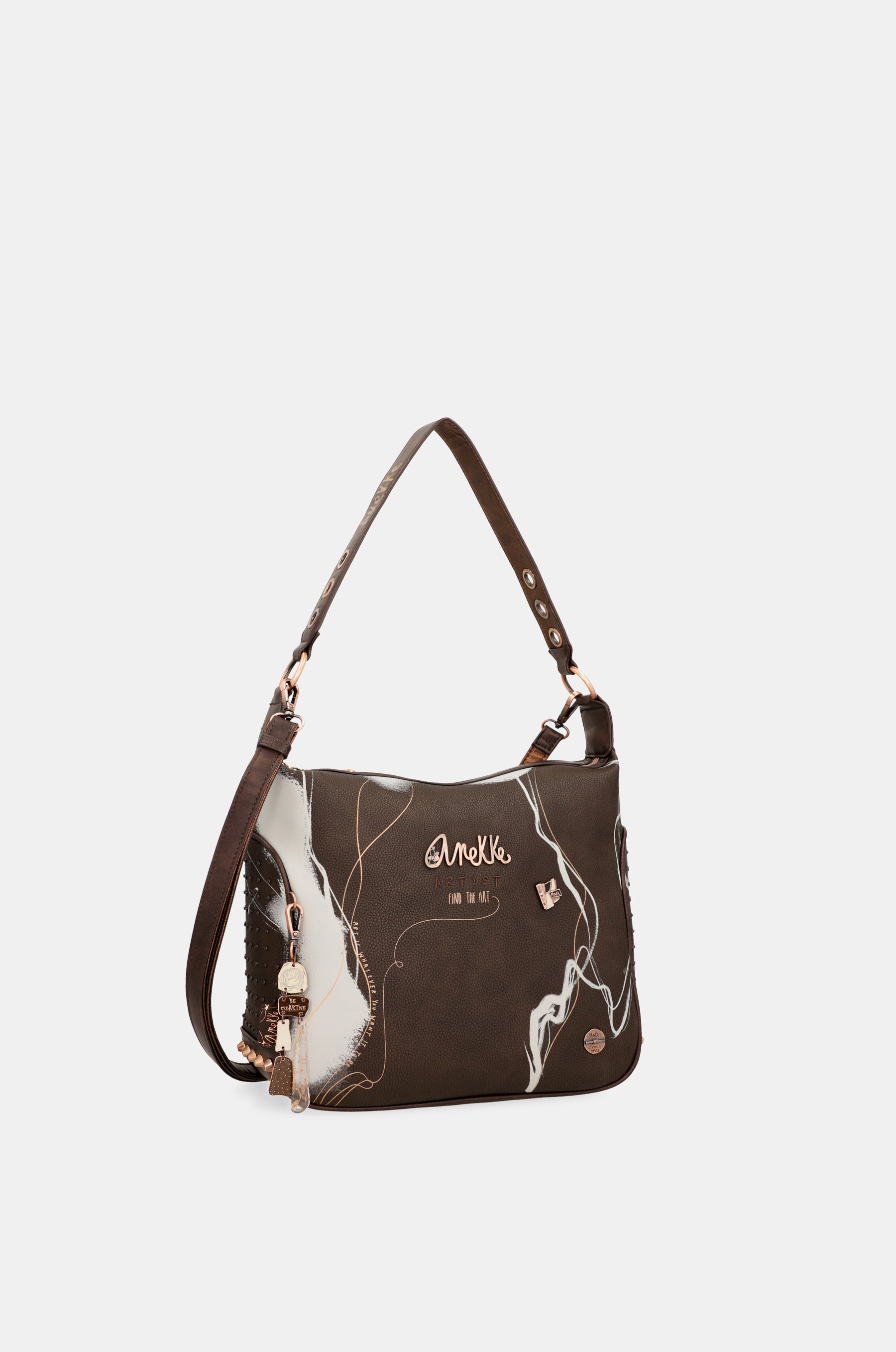 Nature Shodō brown shoulder bag