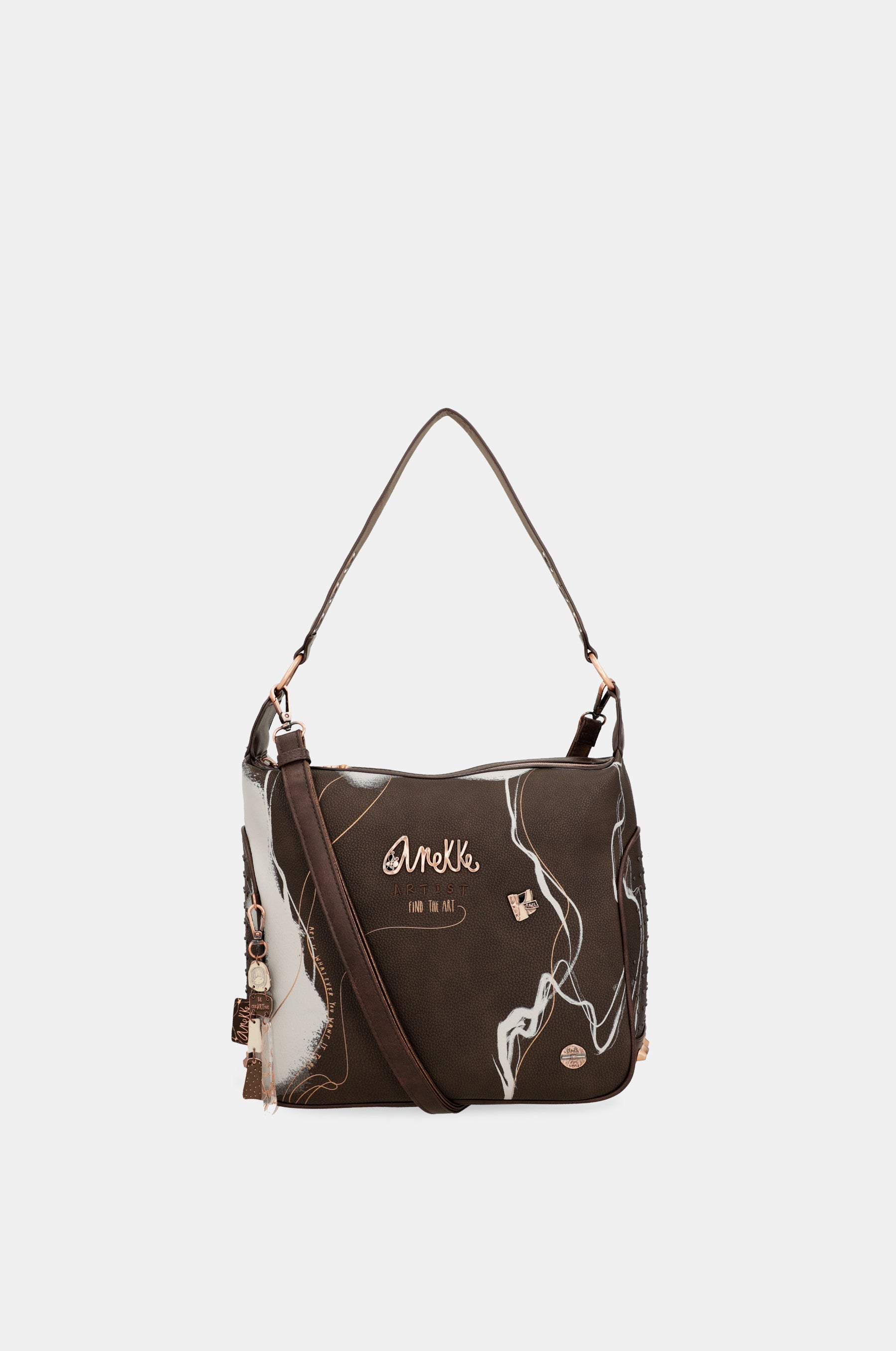 Nature Shodō brown shoulder bag
