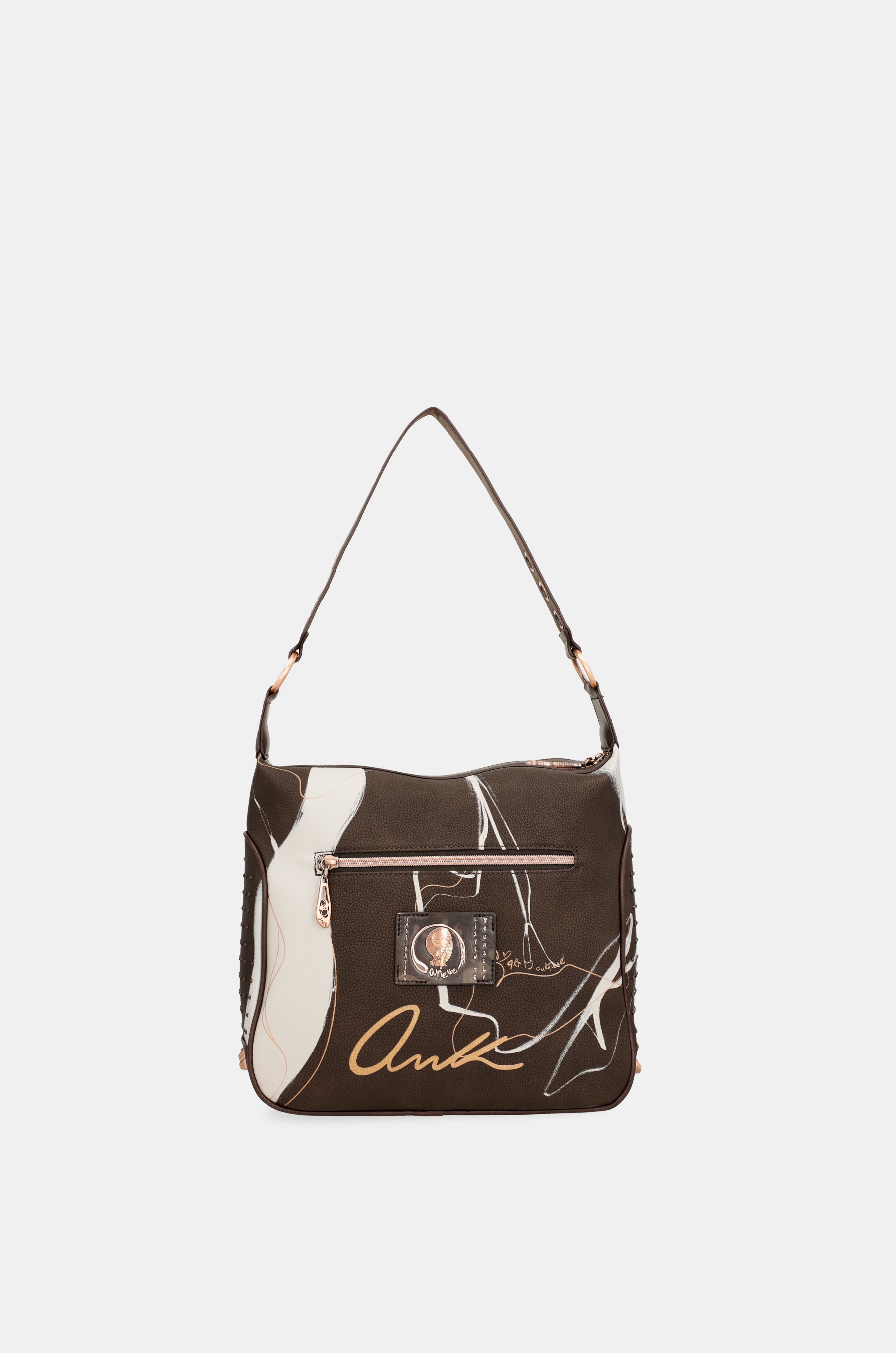 Nature Shodō brown shoulder bag