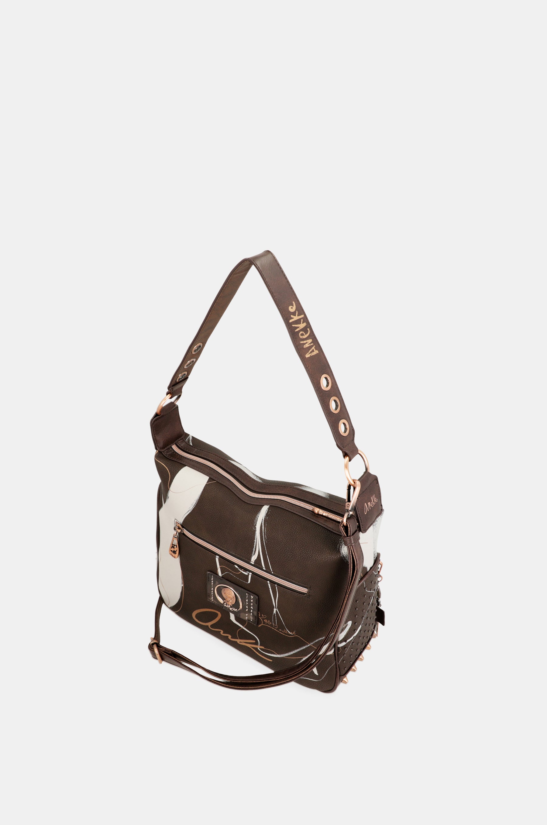 Nature Shodō brown shoulder bag