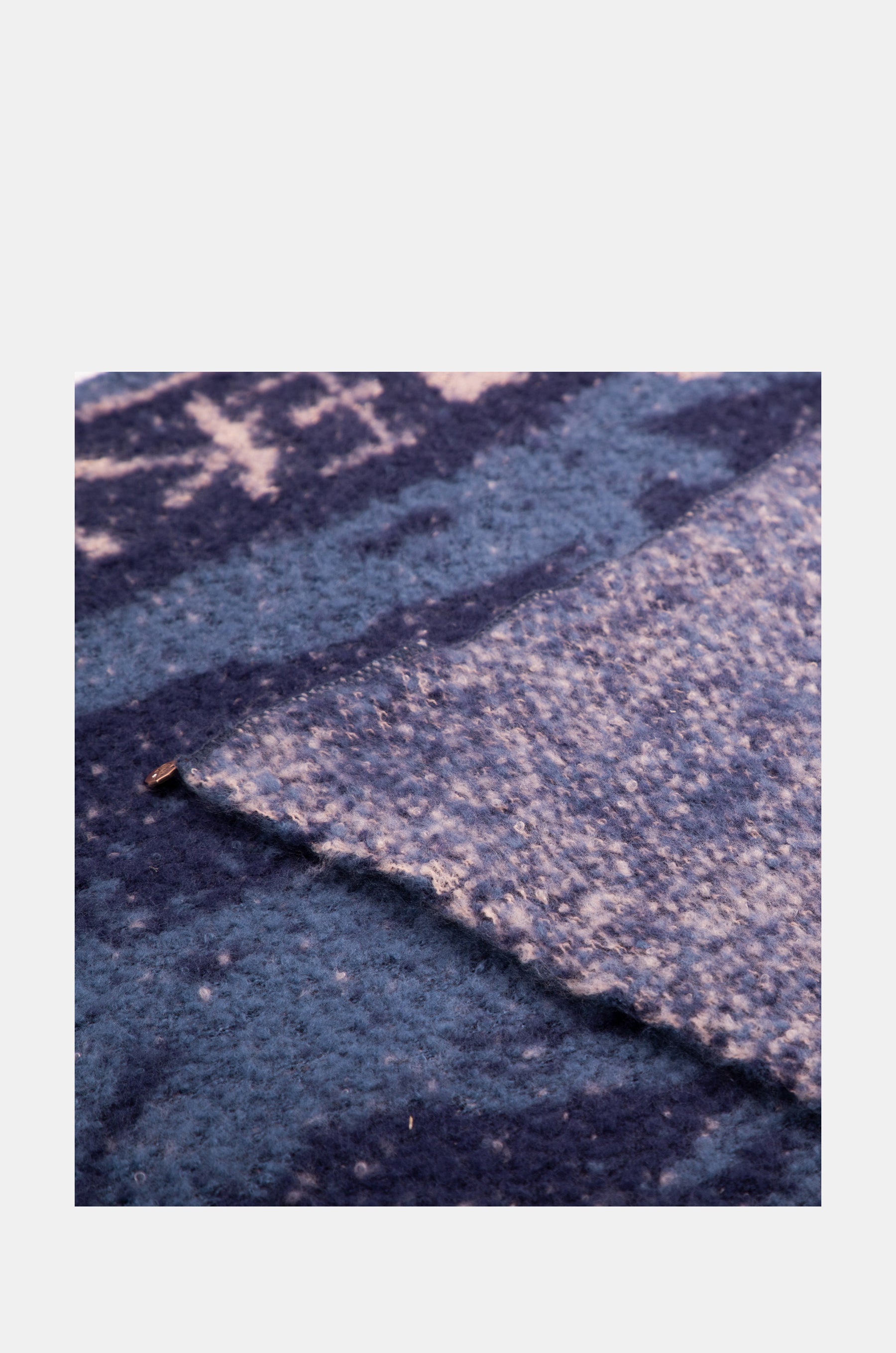 Navy blue Contemporary scarf.