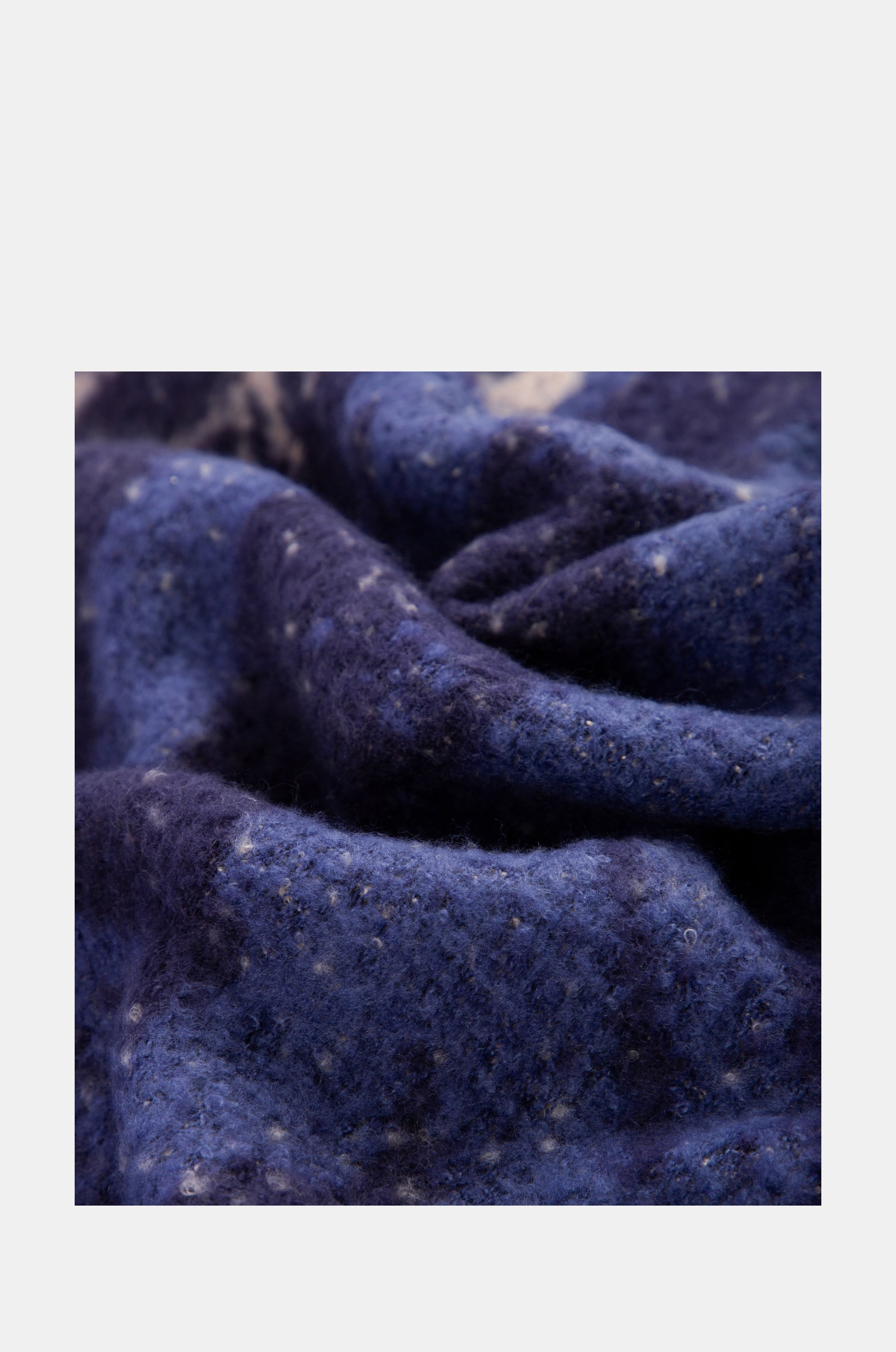 Navy blue Contemporary scarf.