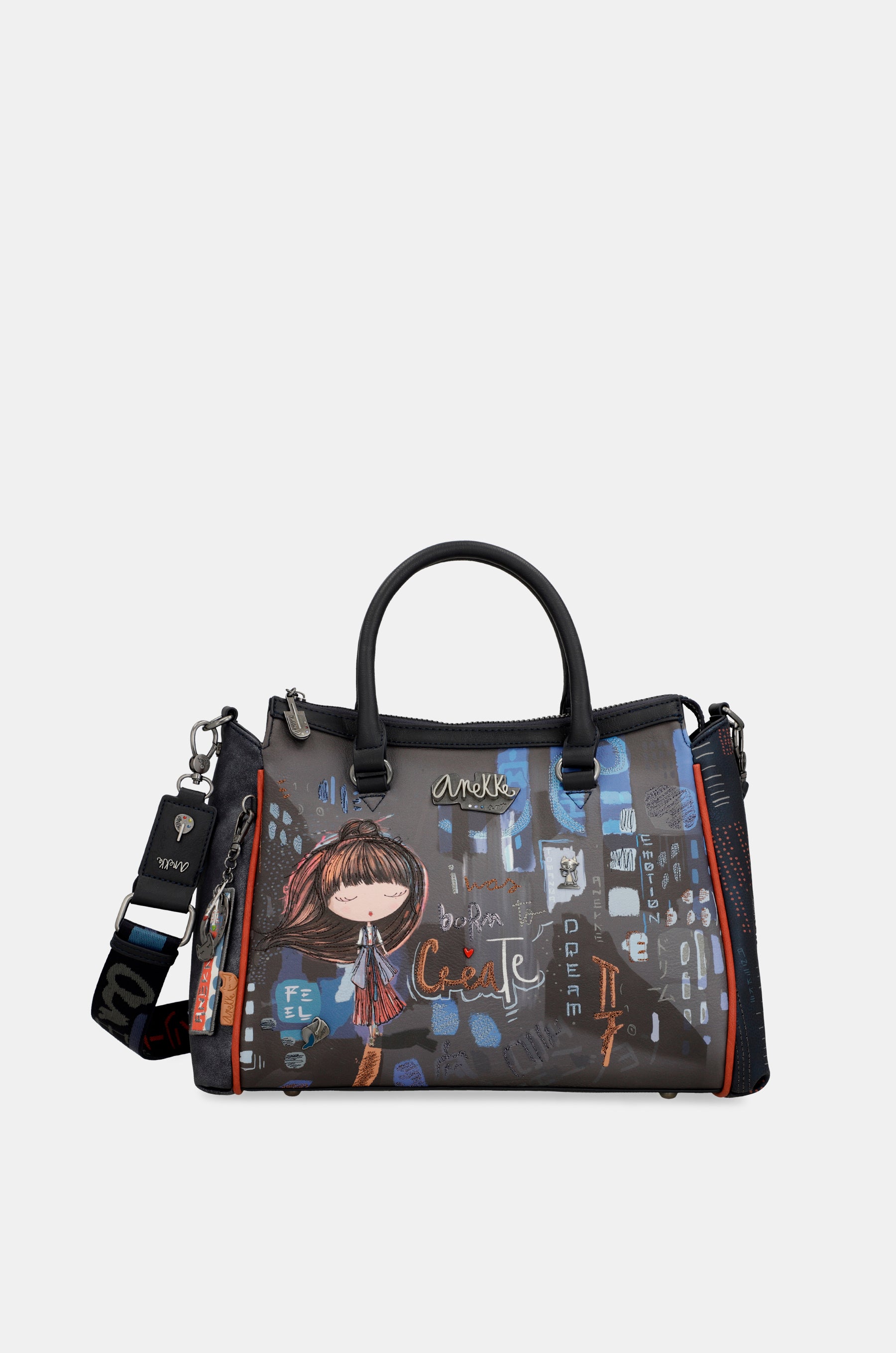 Contemporary large tote bag