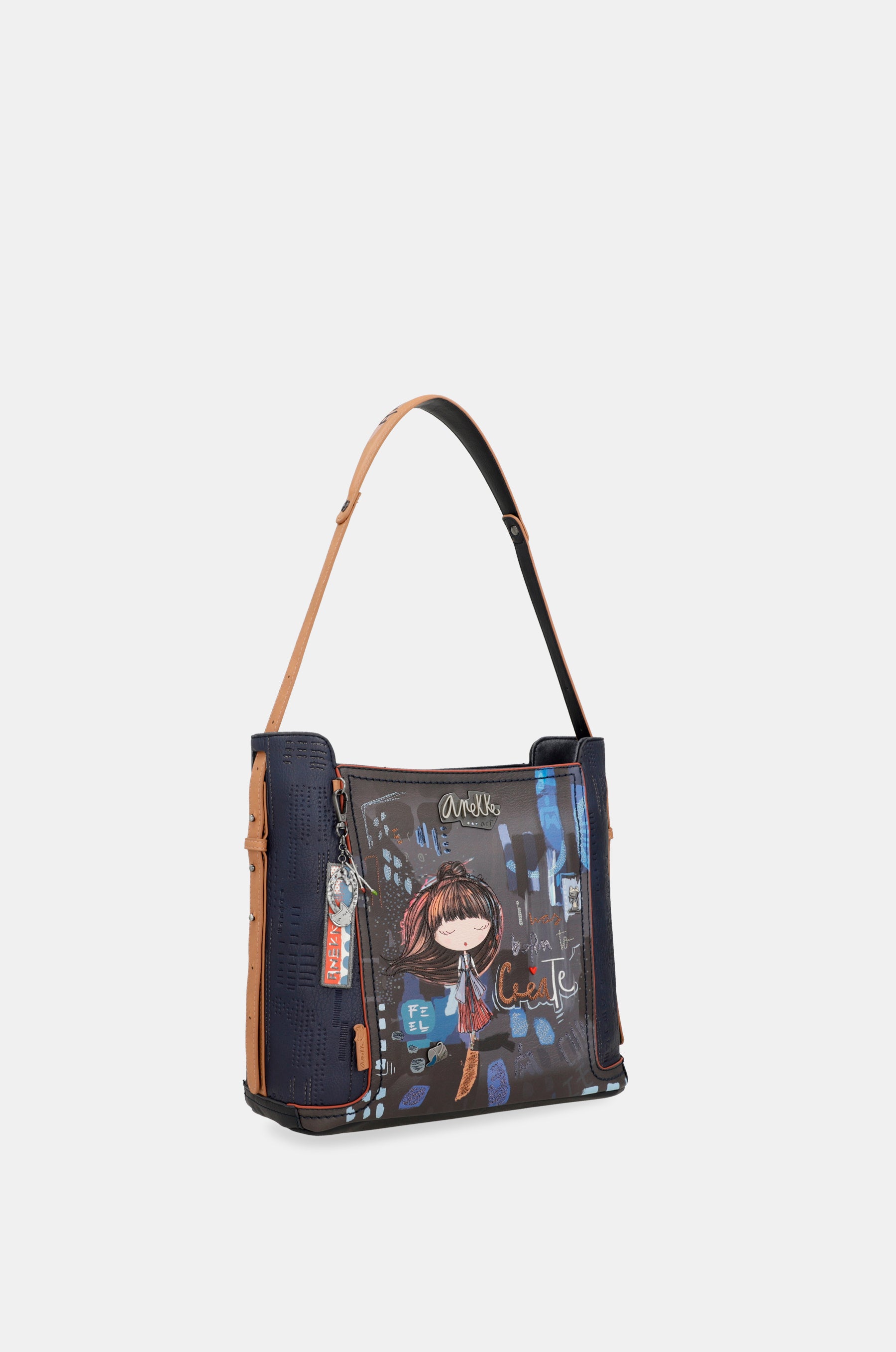 Contemporary large shoulder bag