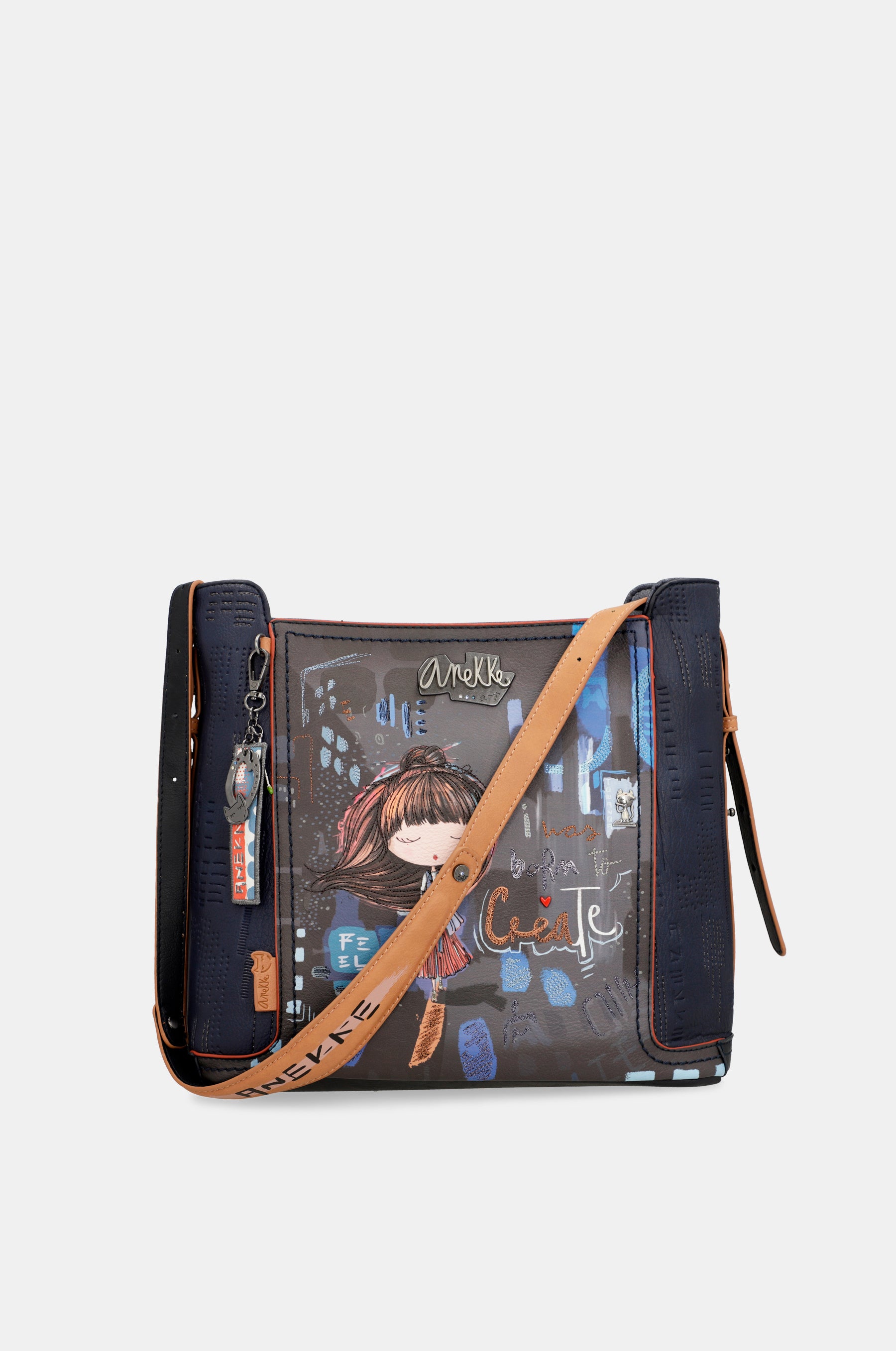 Contemporary large shoulder bag