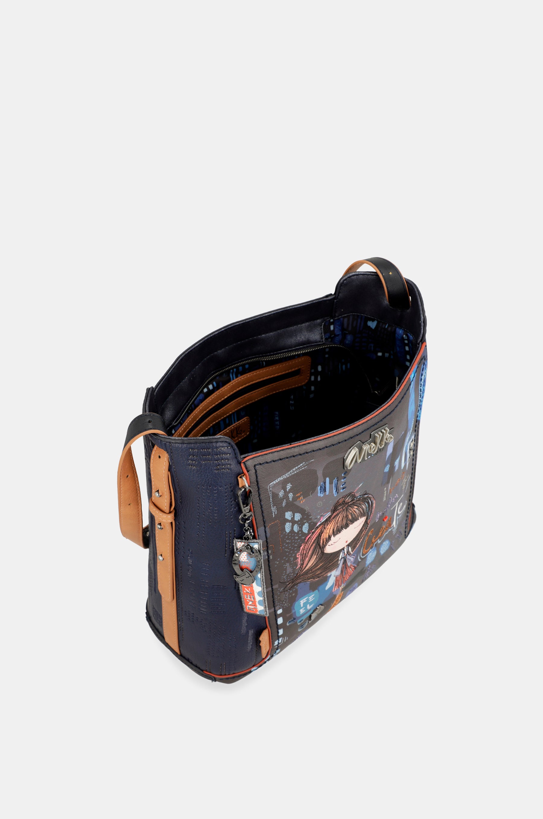 Contemporary large shoulder bag