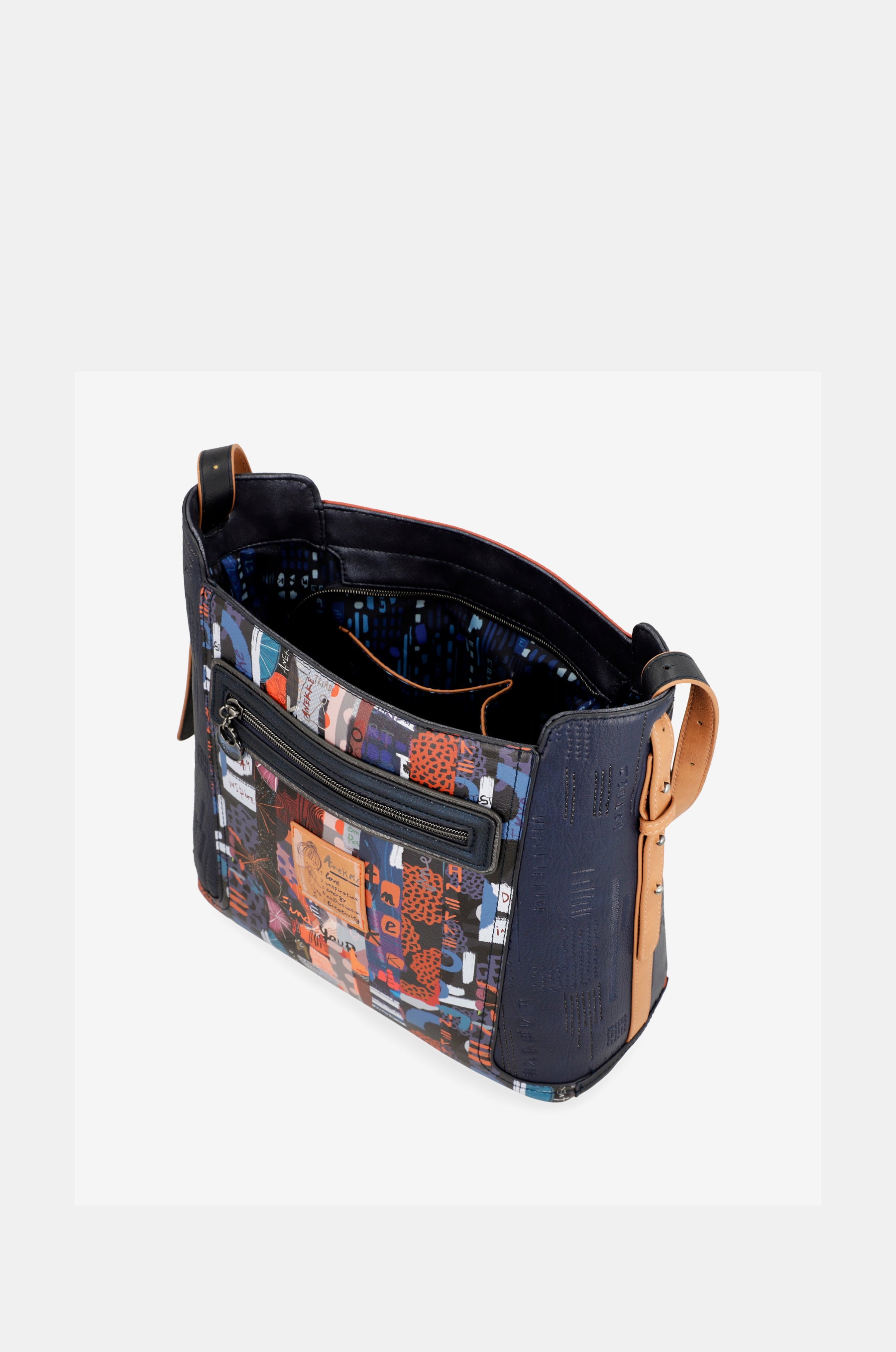Contemporary large shoulder bag