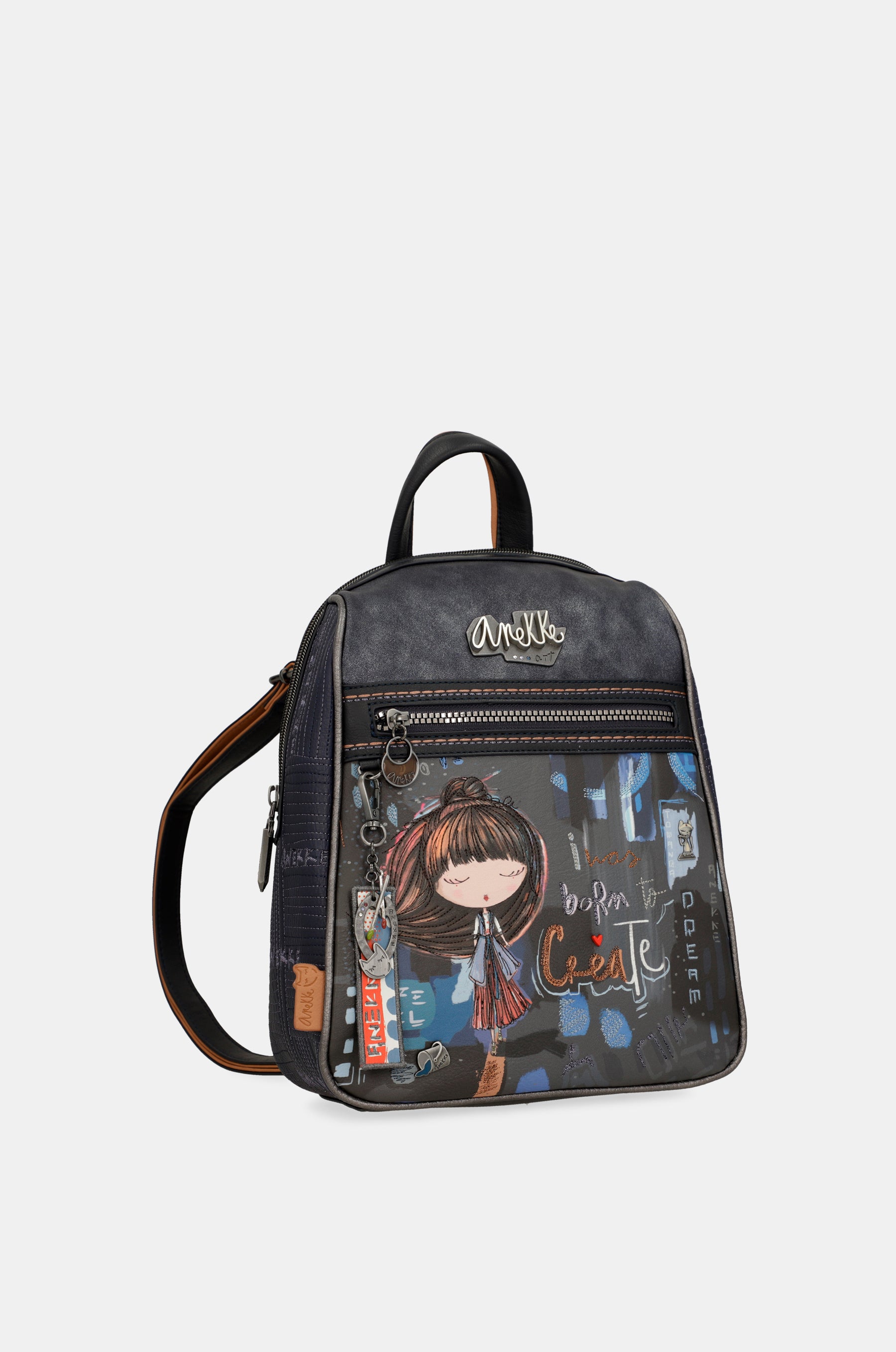 Contemporary triangular backpack