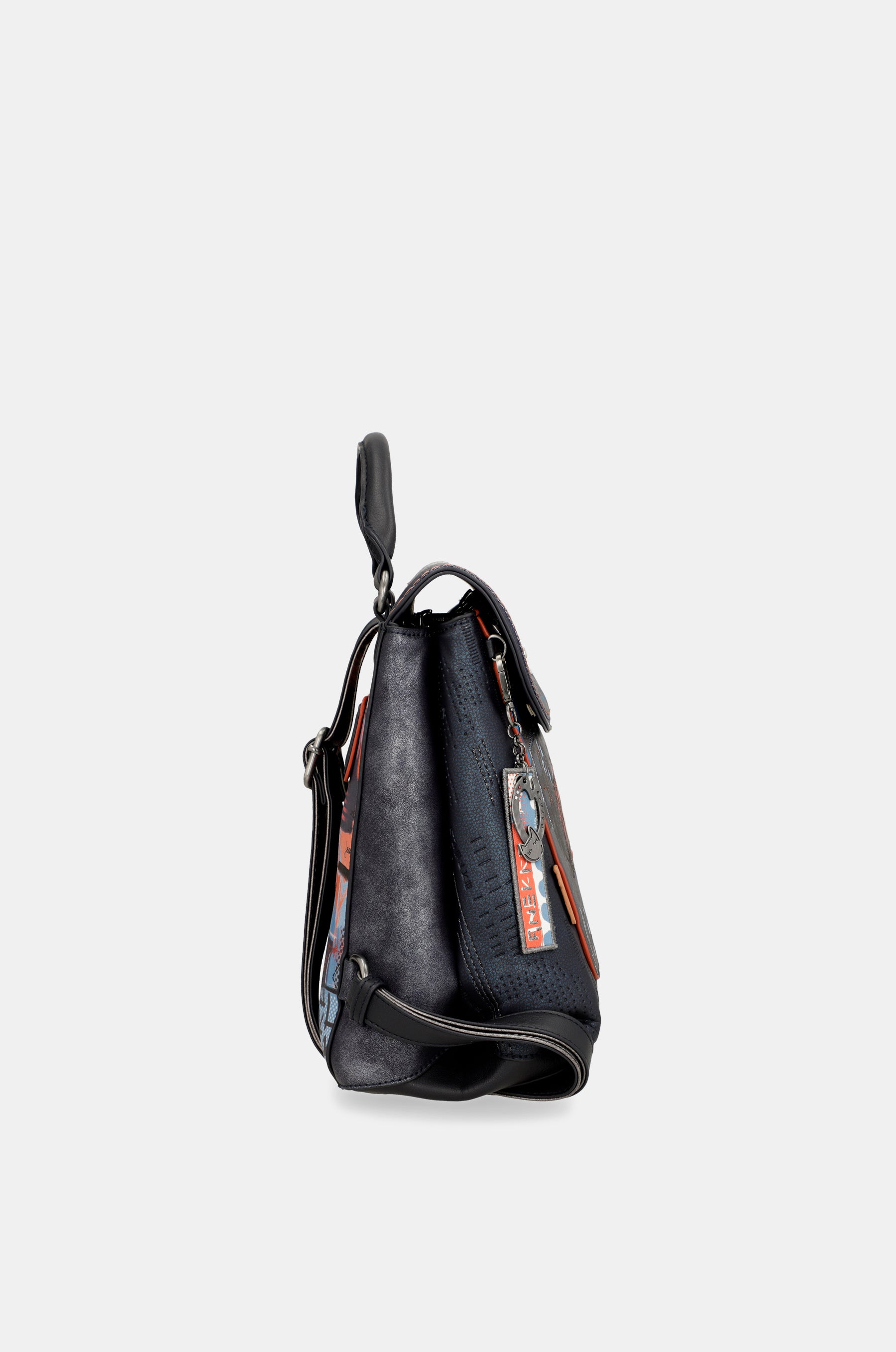 Contemporary flap backpack Contemporary