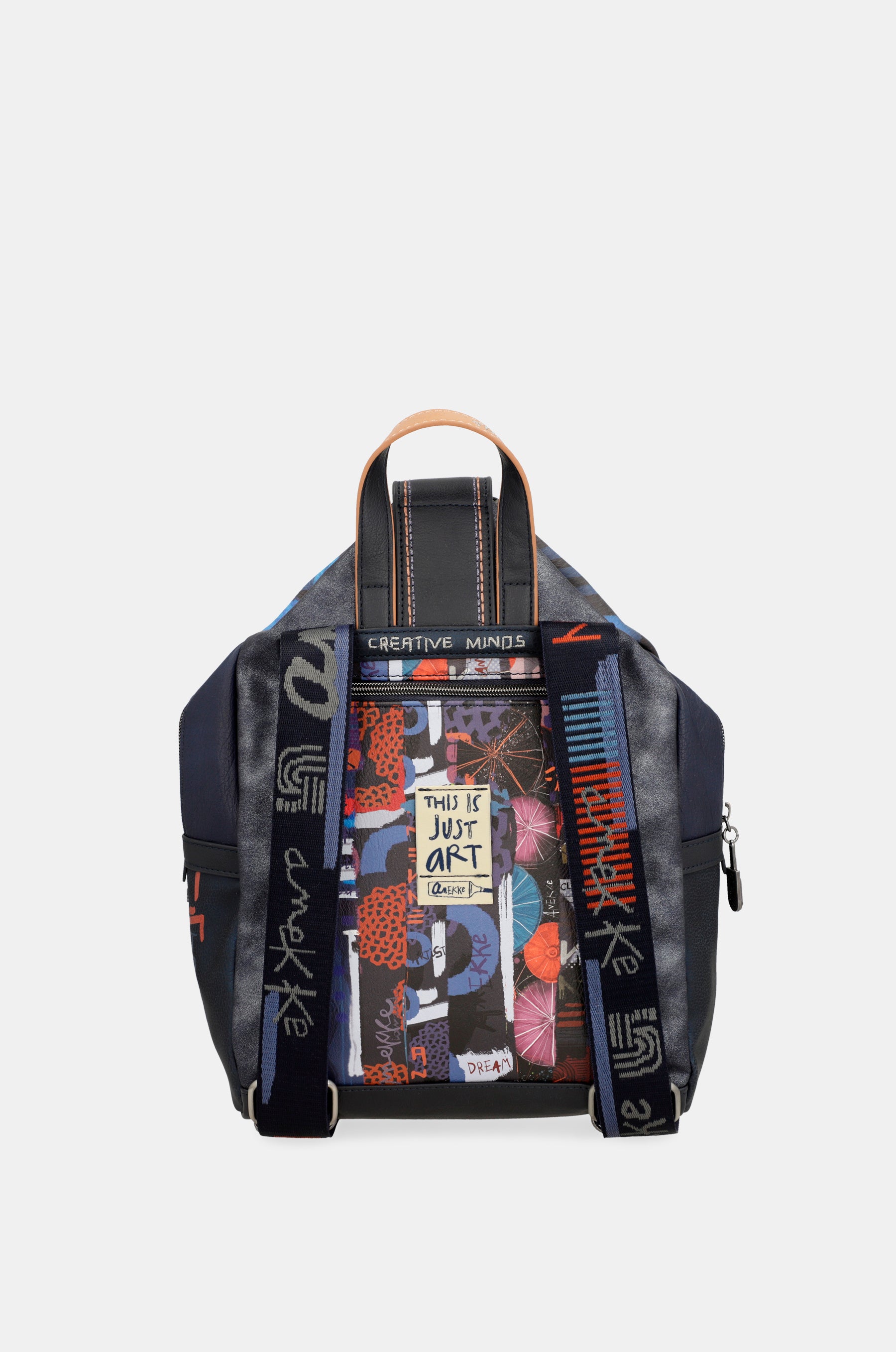 Contemporary flexible medium sized backpack