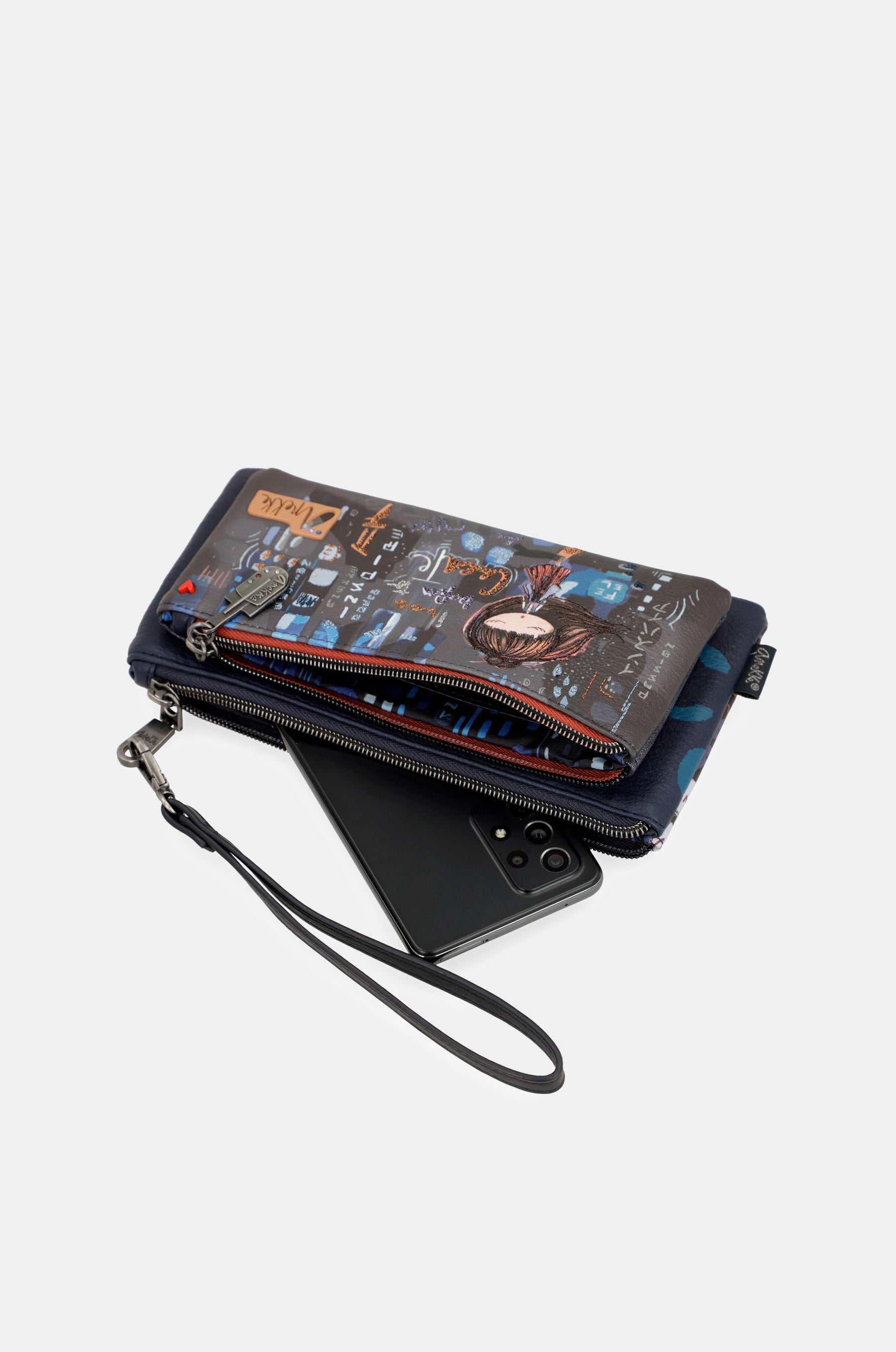 Contemporary wallet handbag
