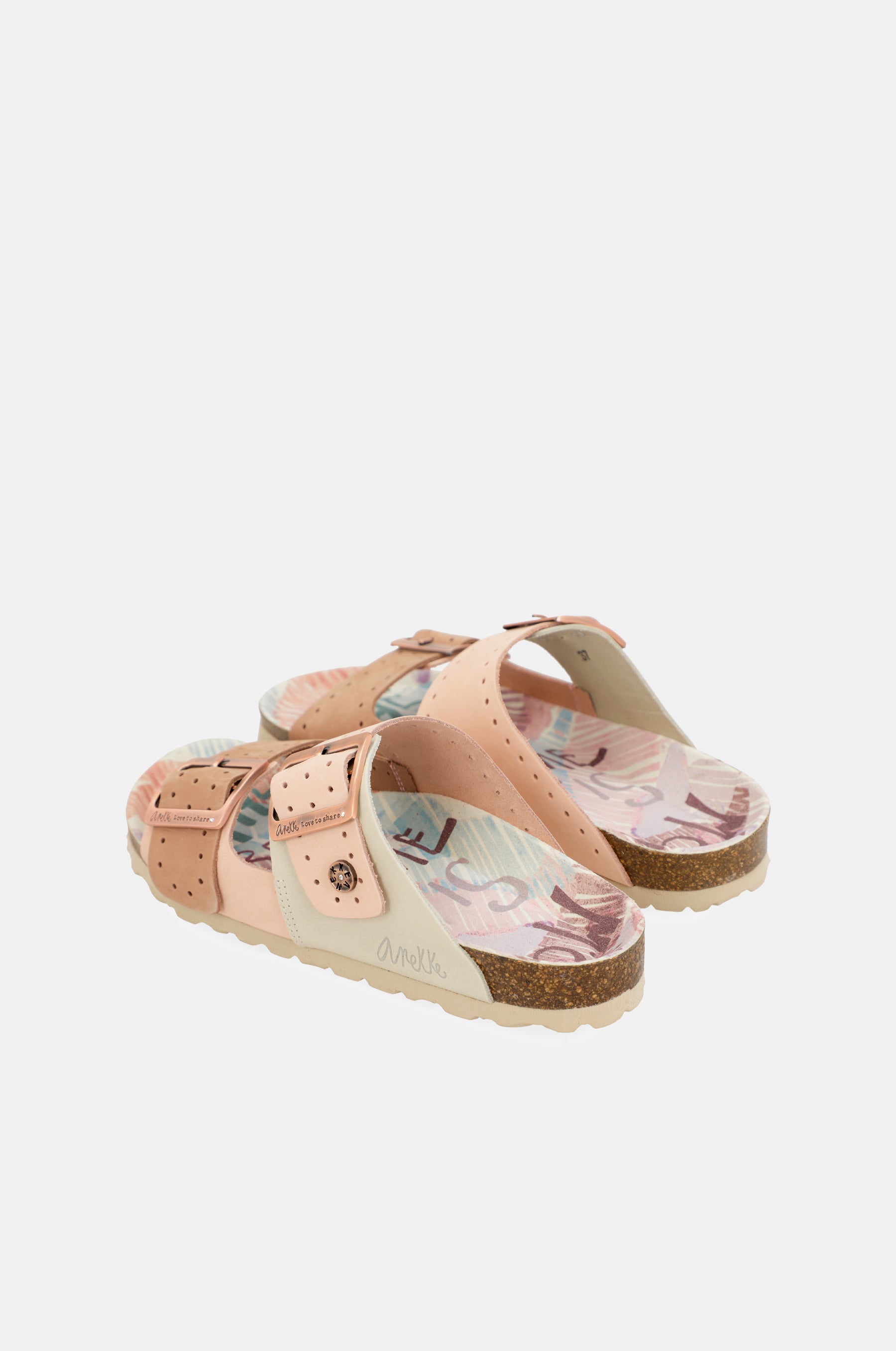 Women's nude bio sandals