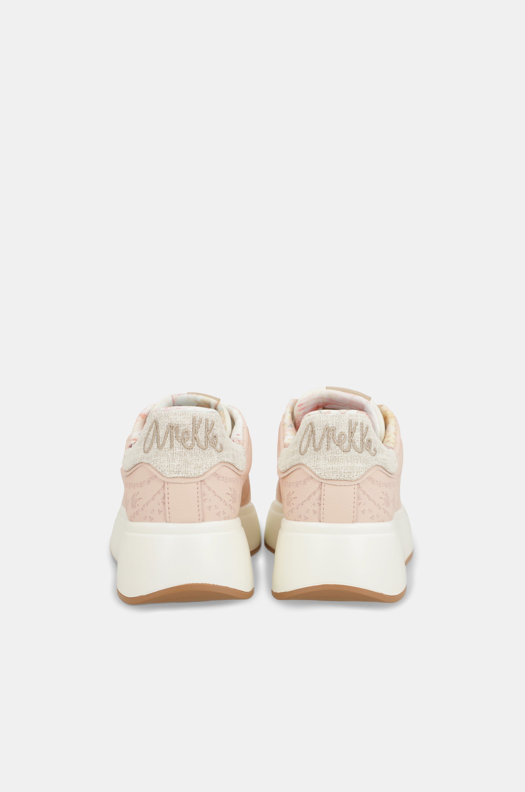 Peace & Love pink sneakers