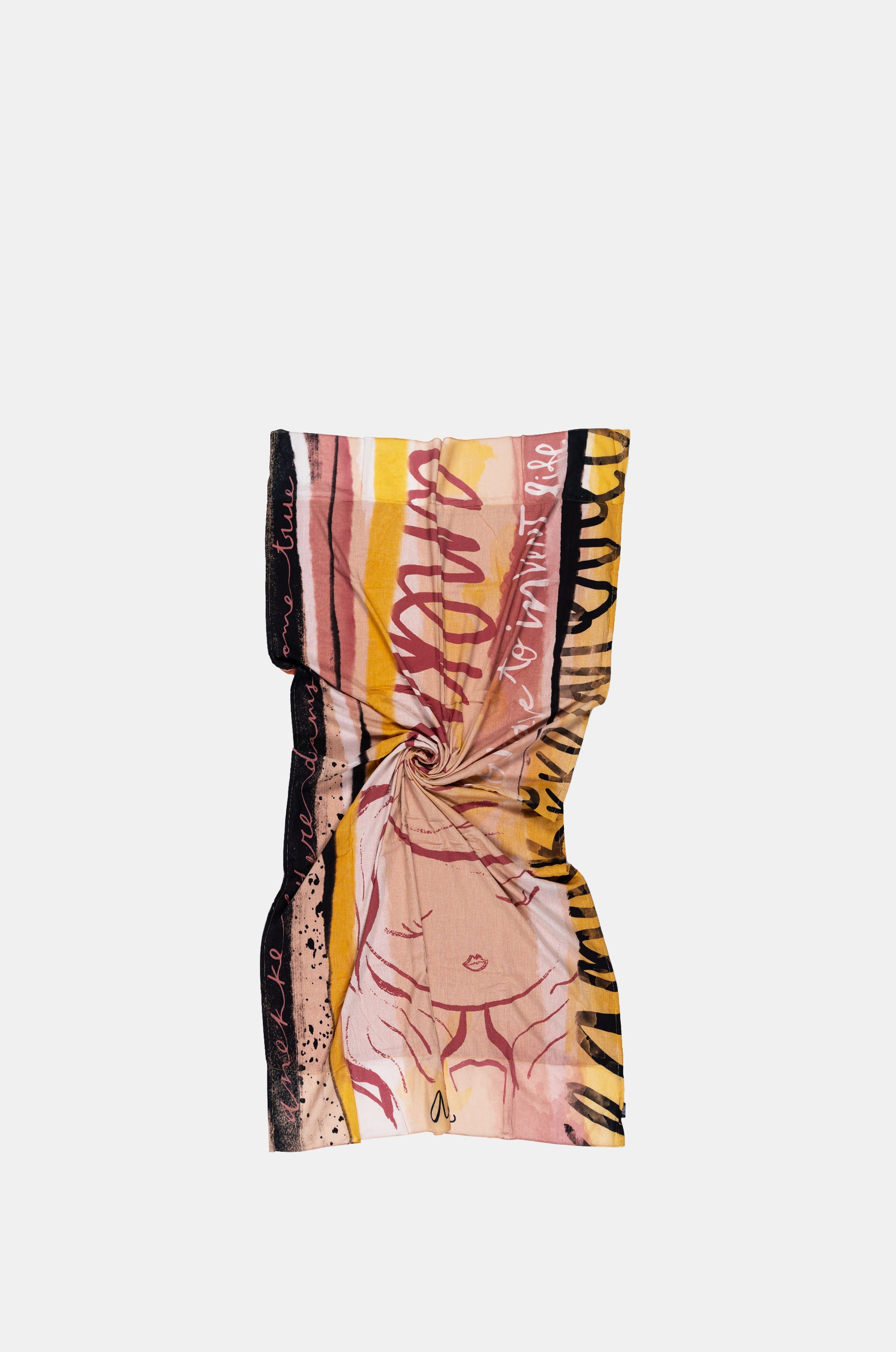 Hollywood beach towel