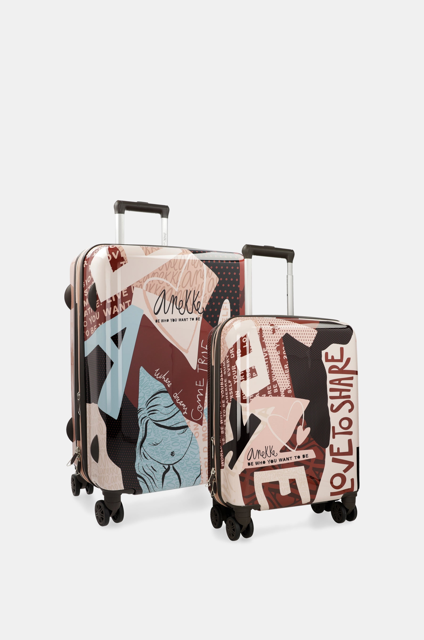 Anekke suitcase set