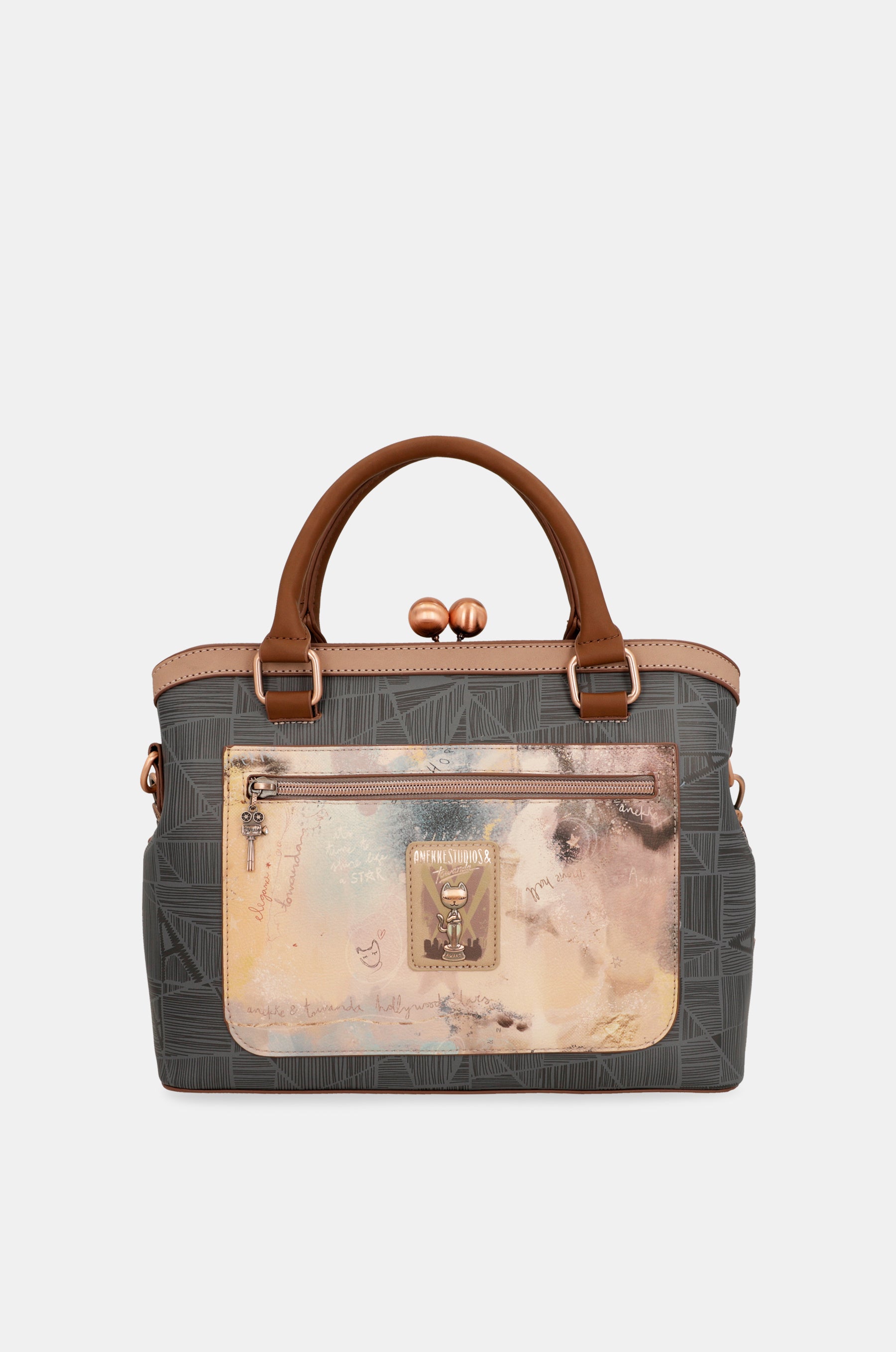 Hollywood kiss clasp bag