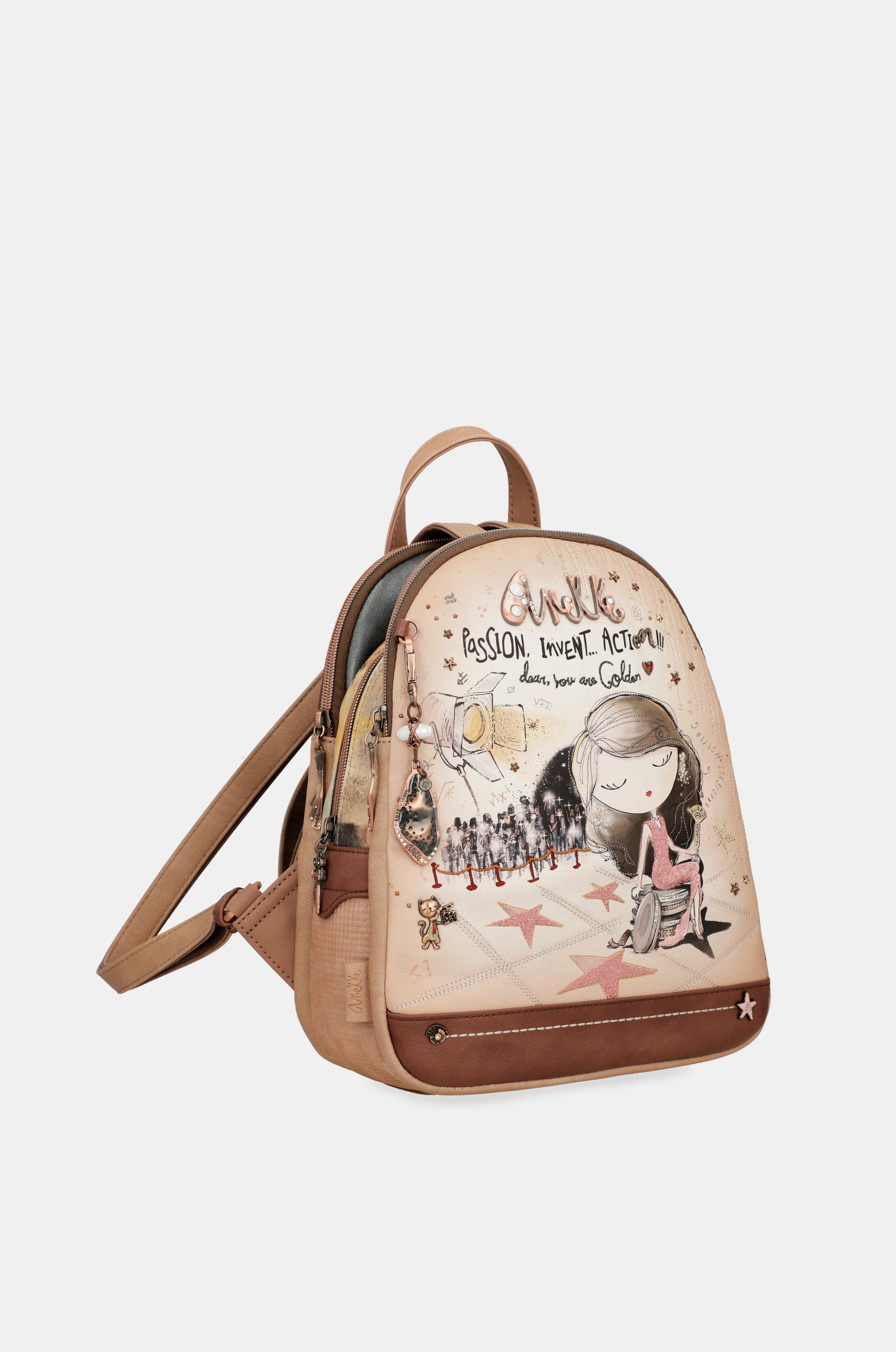 Hollywood 3-compartment backpack