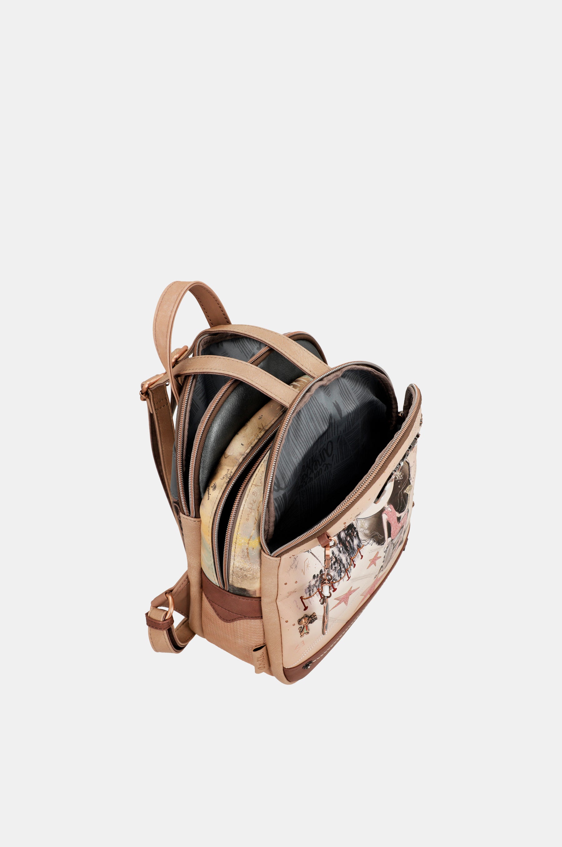 Hollywood 3-compartment backpack