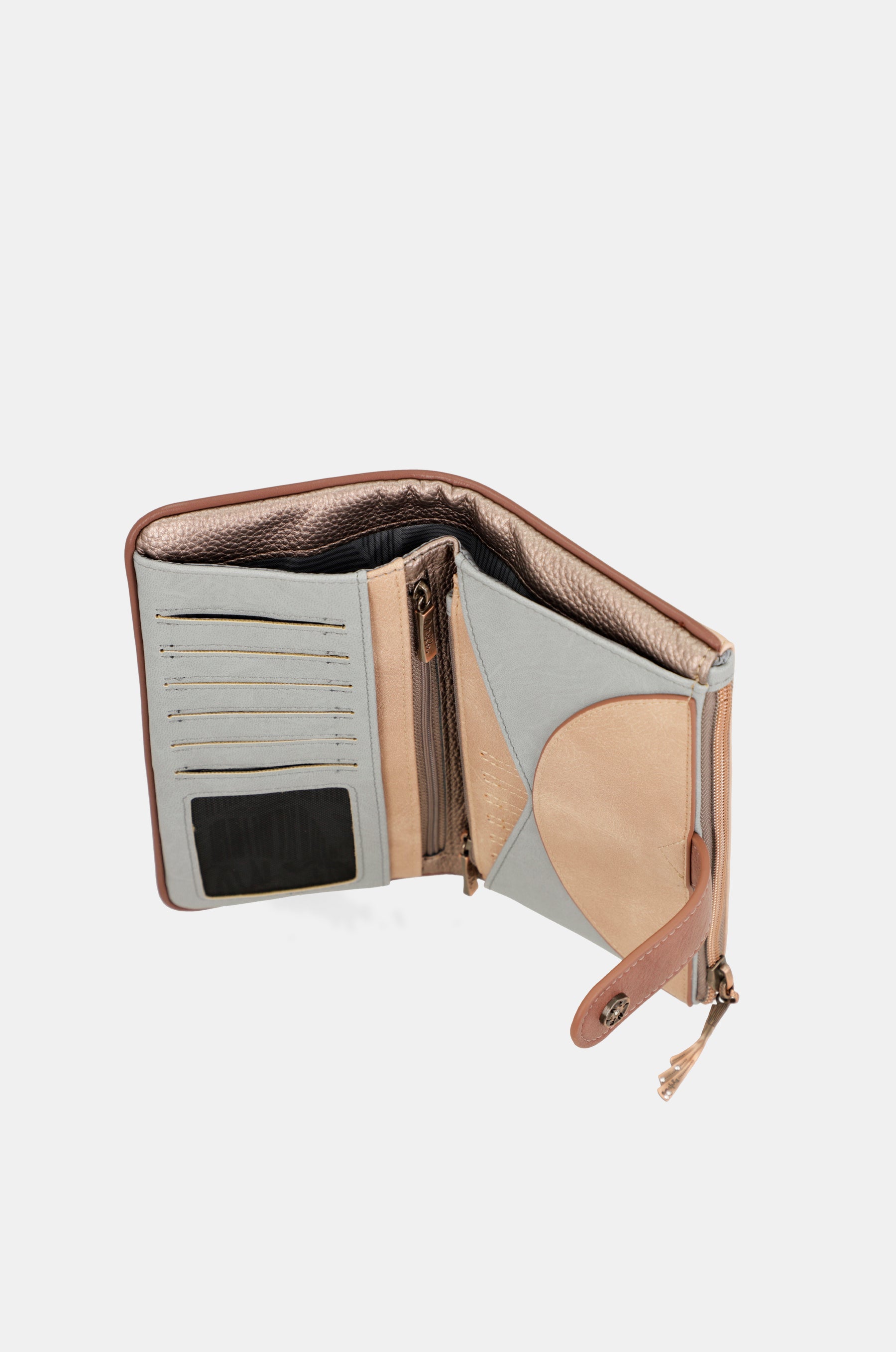 Hollywood flexible large RFID wallet