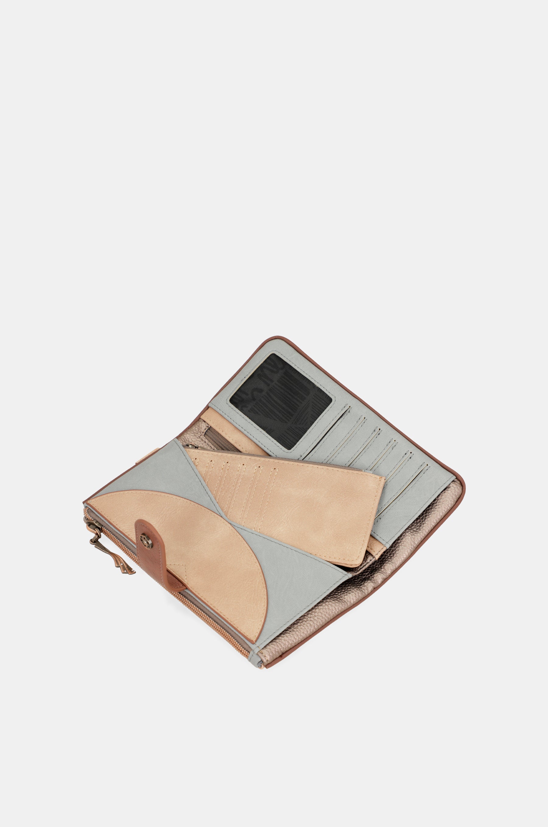 Hollywood flexible large RFID wallet