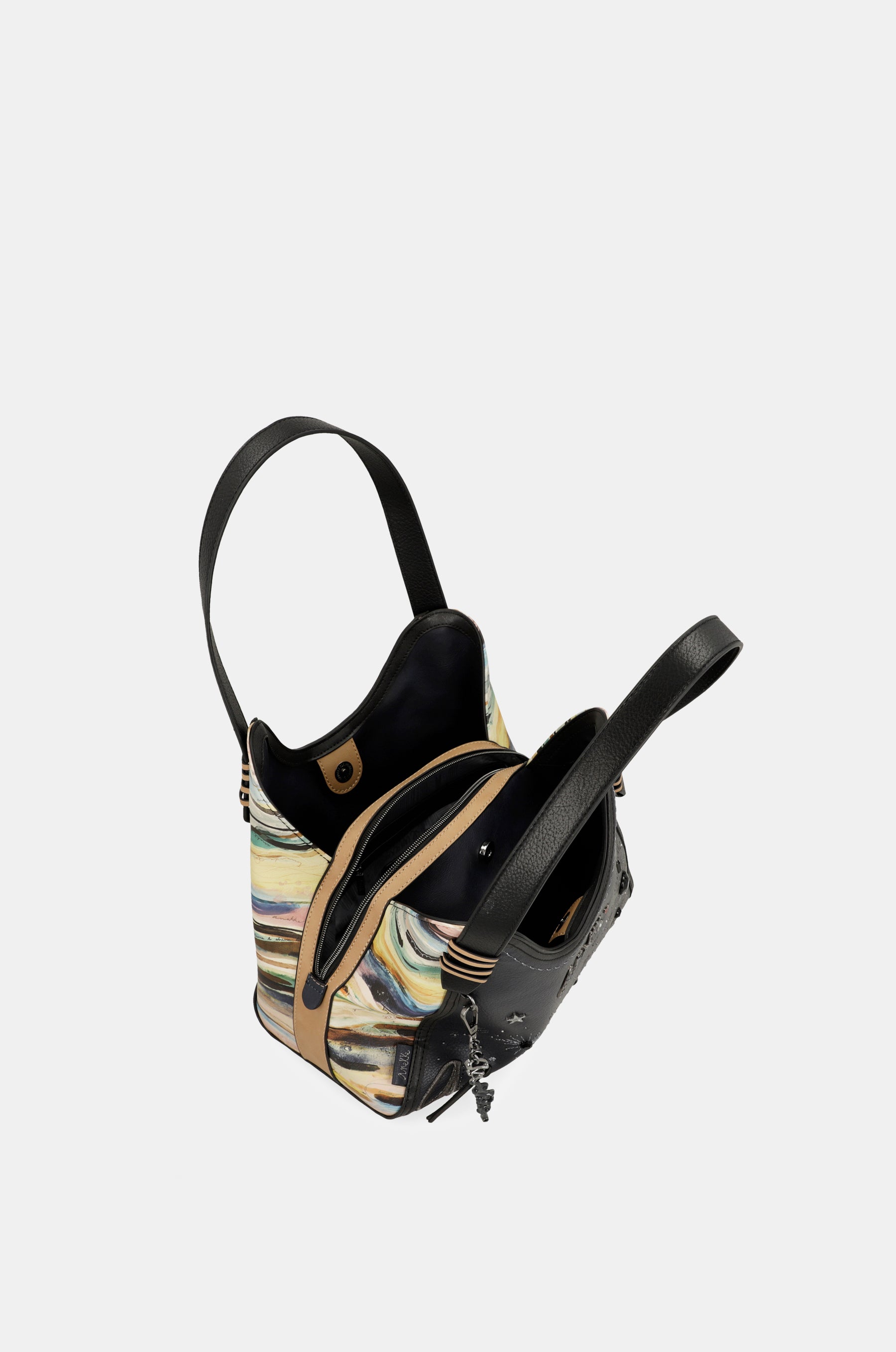 Studio navy blue shoulder bag