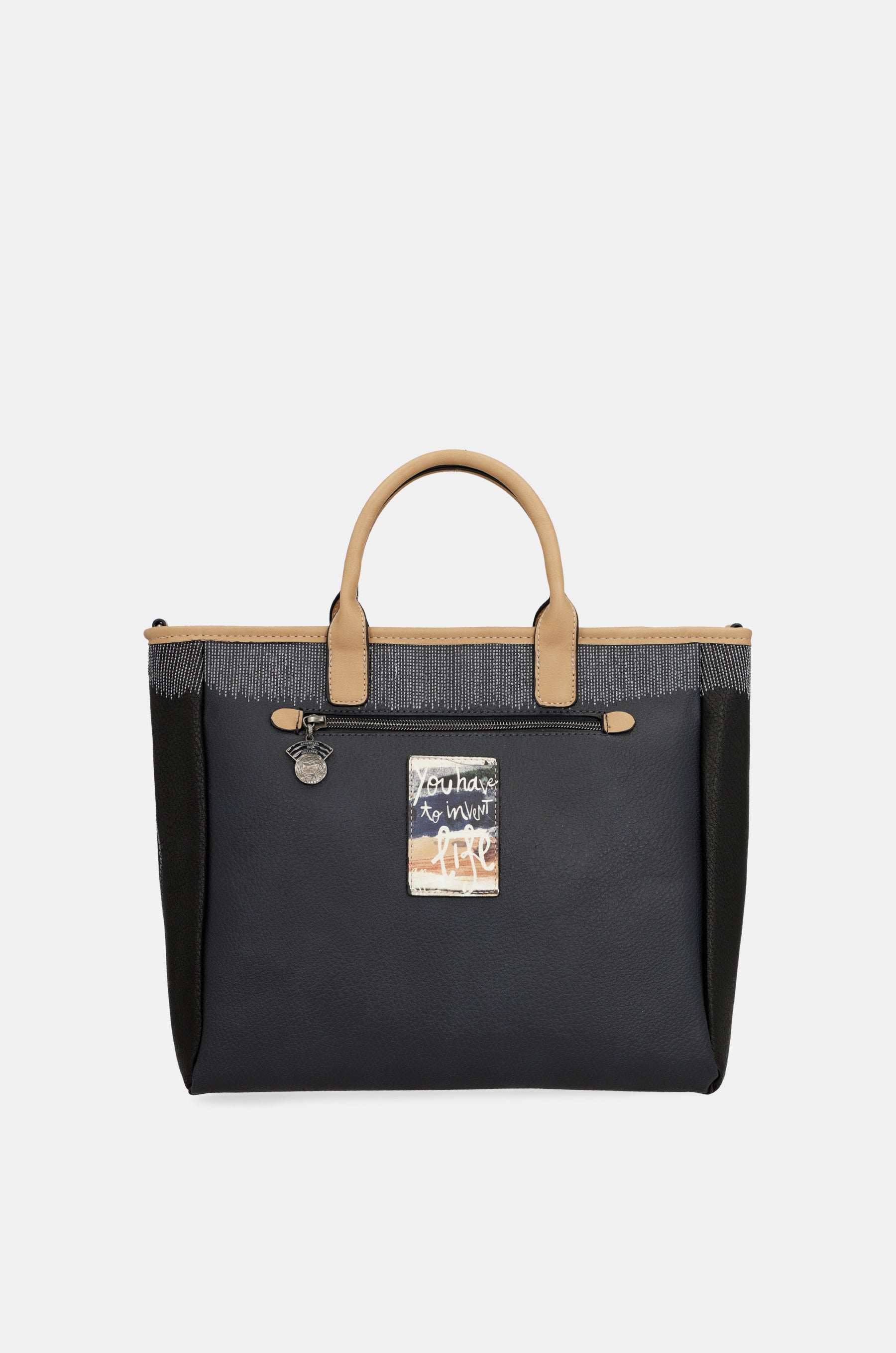 Studio navy blue tote