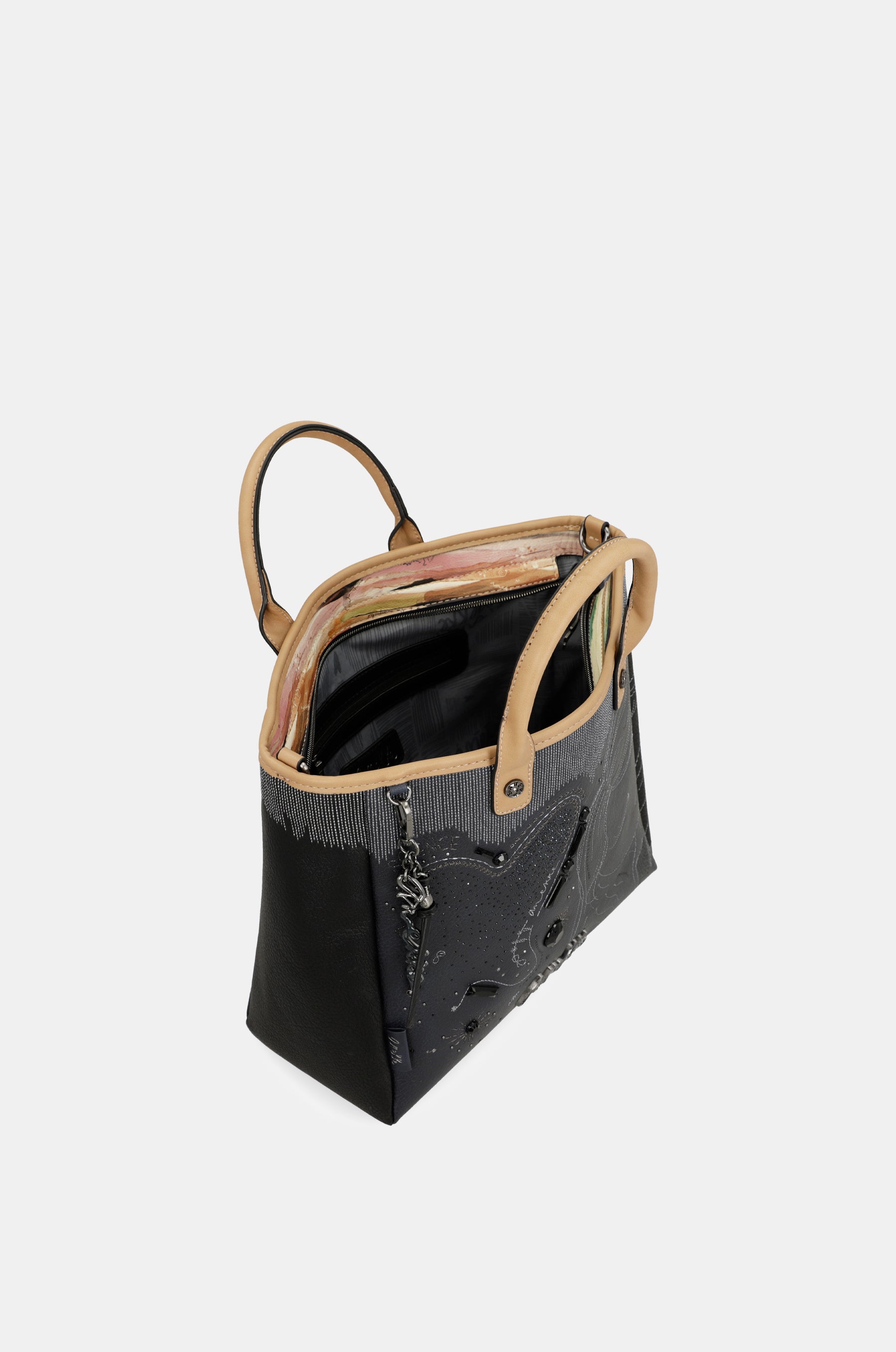 Studio navy blue tote