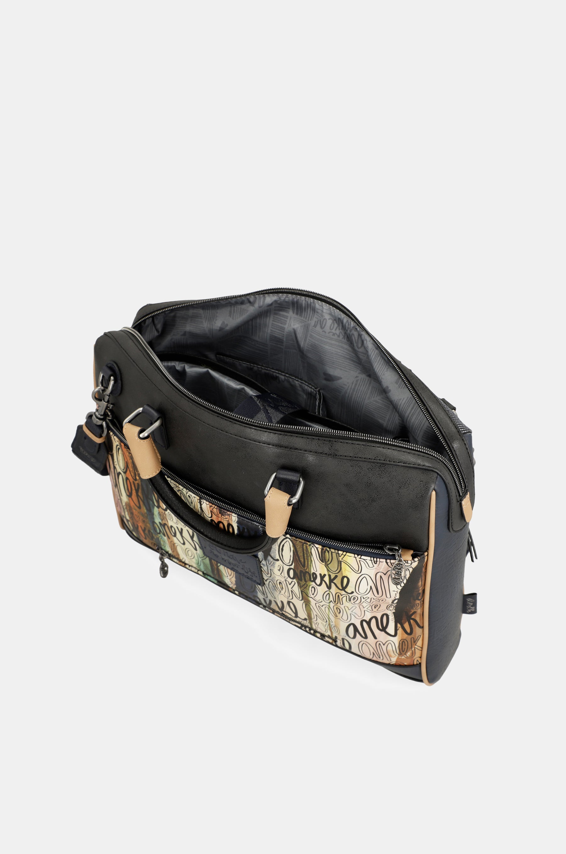Studio navy blue briefcase