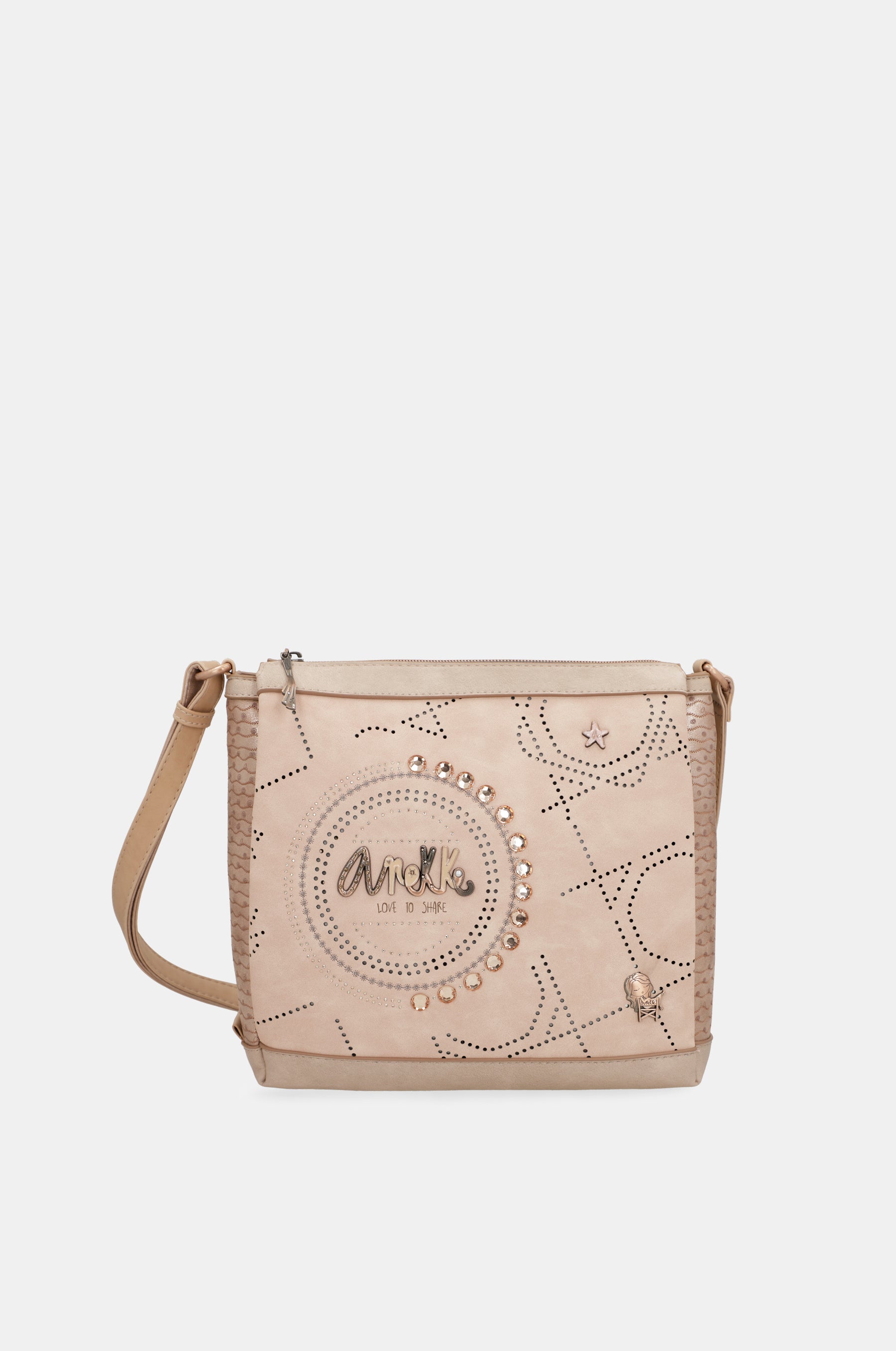 Studio nude square crossbody bag
