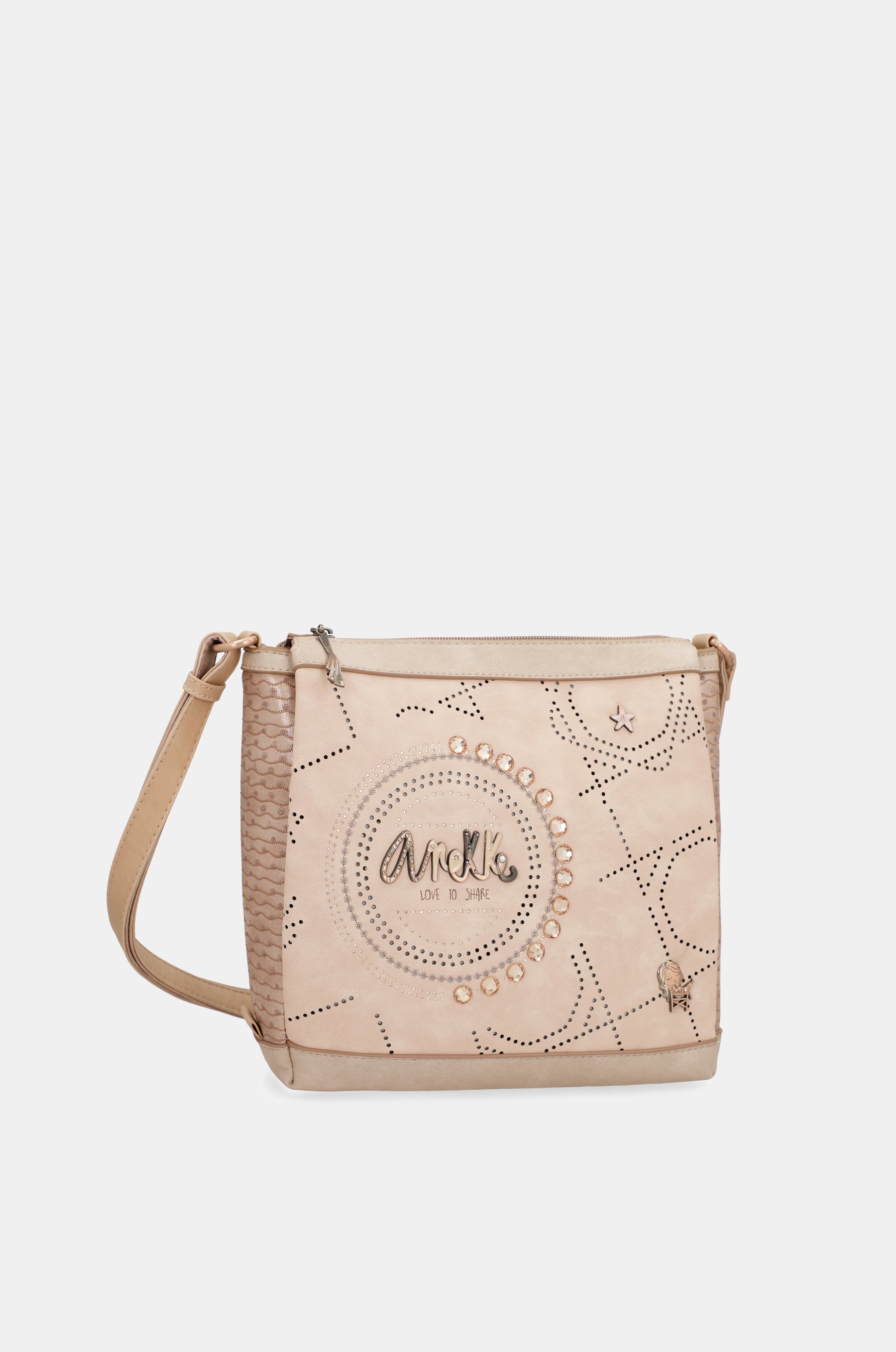 Studio nude square crossbody bag