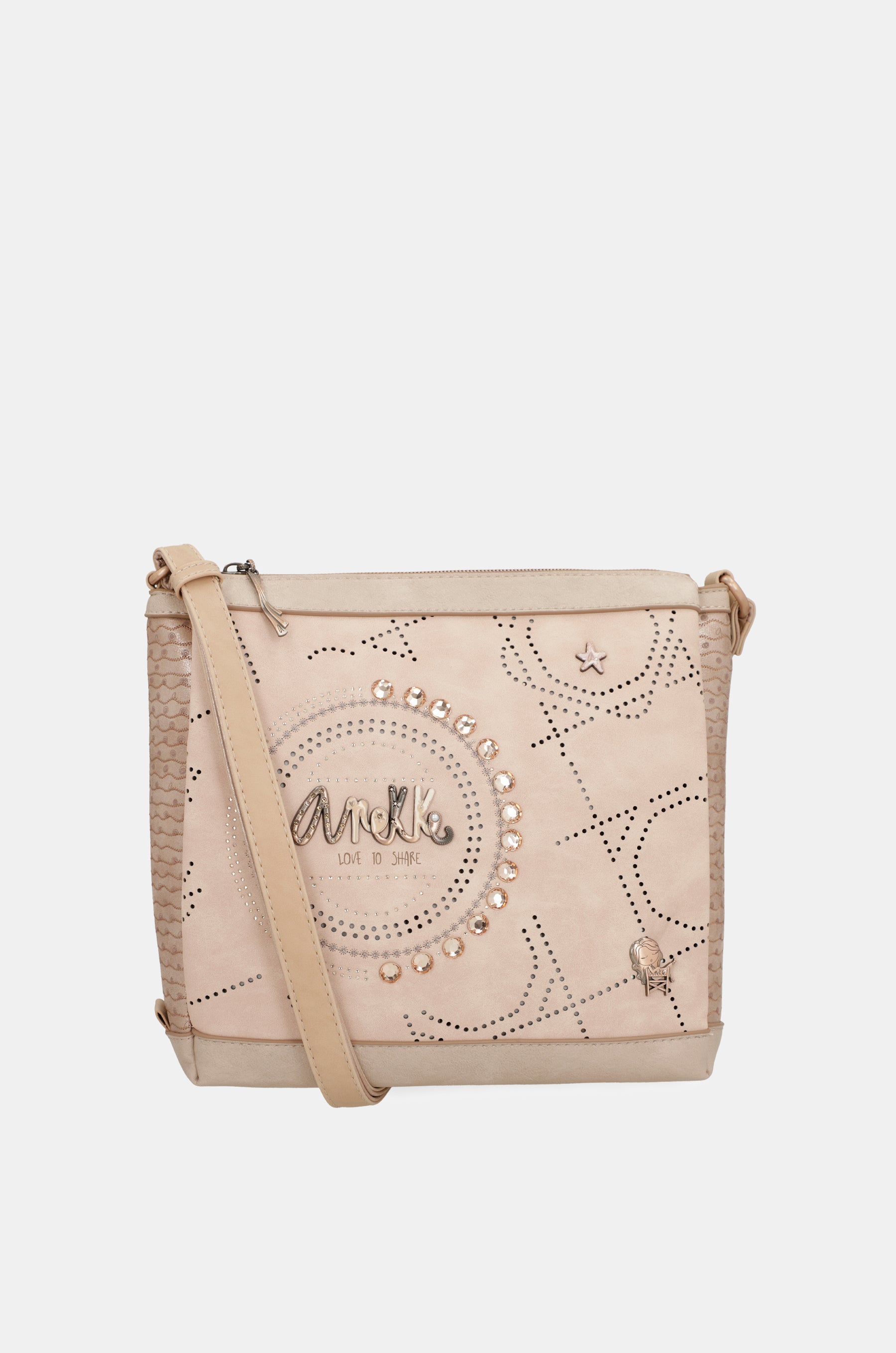 Studio nude square crossbody bag