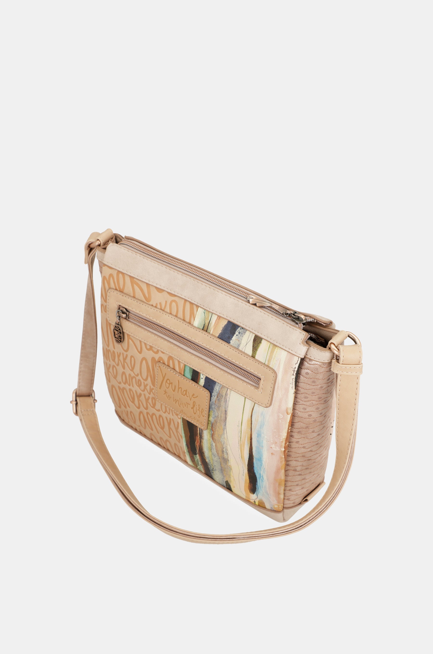 Studio nude square crossbody bag