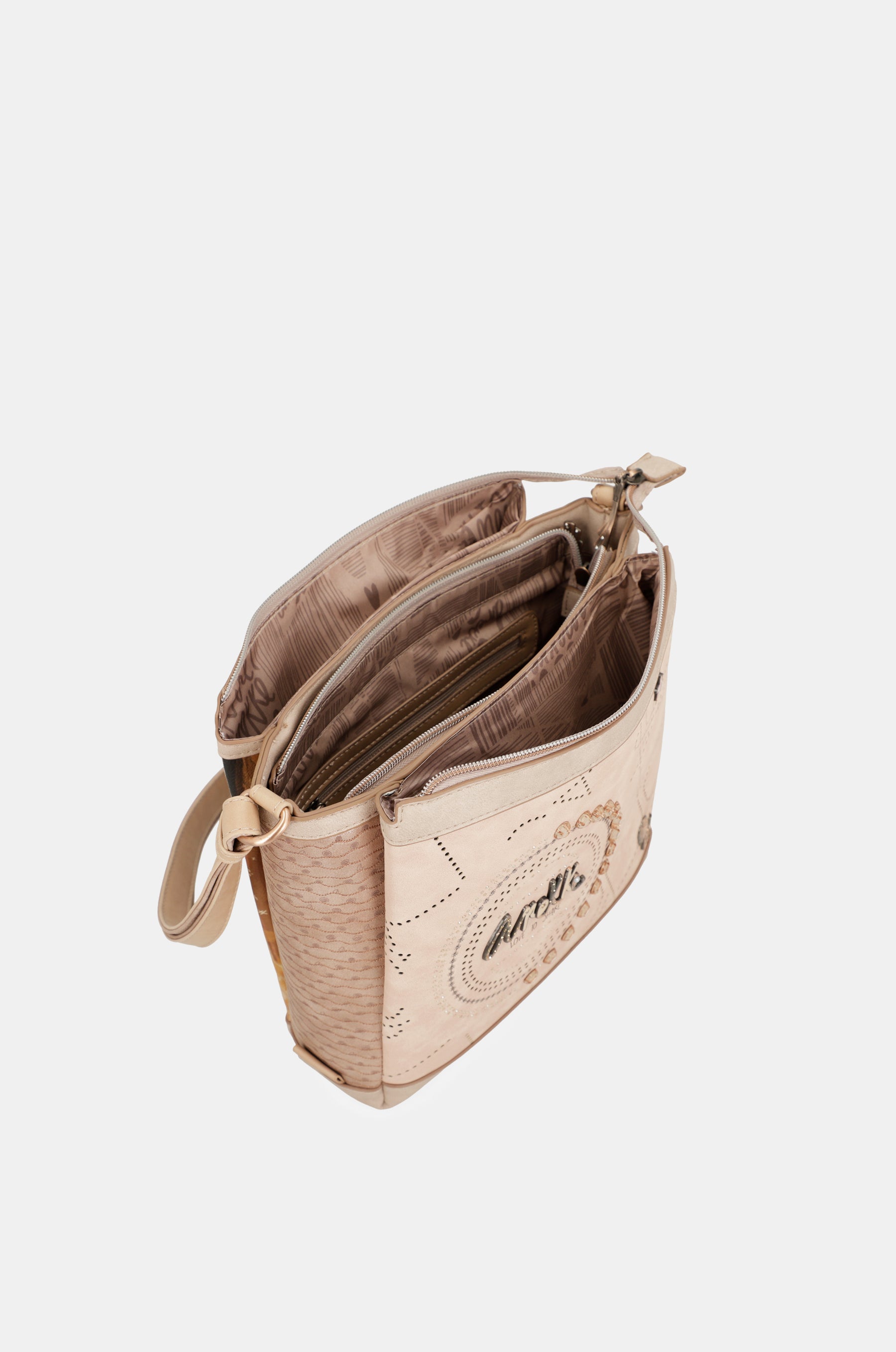 Studio nude square crossbody bag