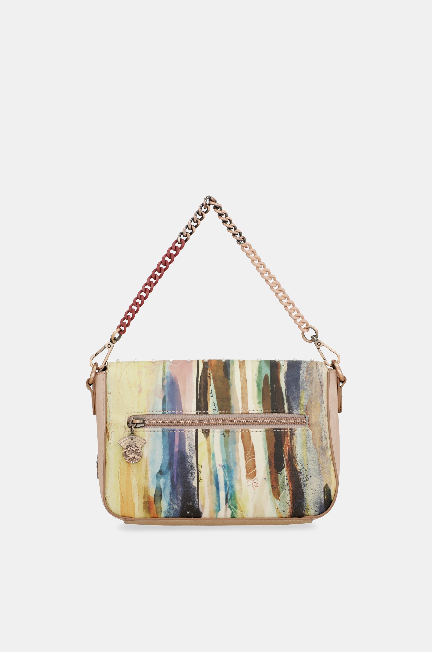 Anekke Studio nude baguette bag