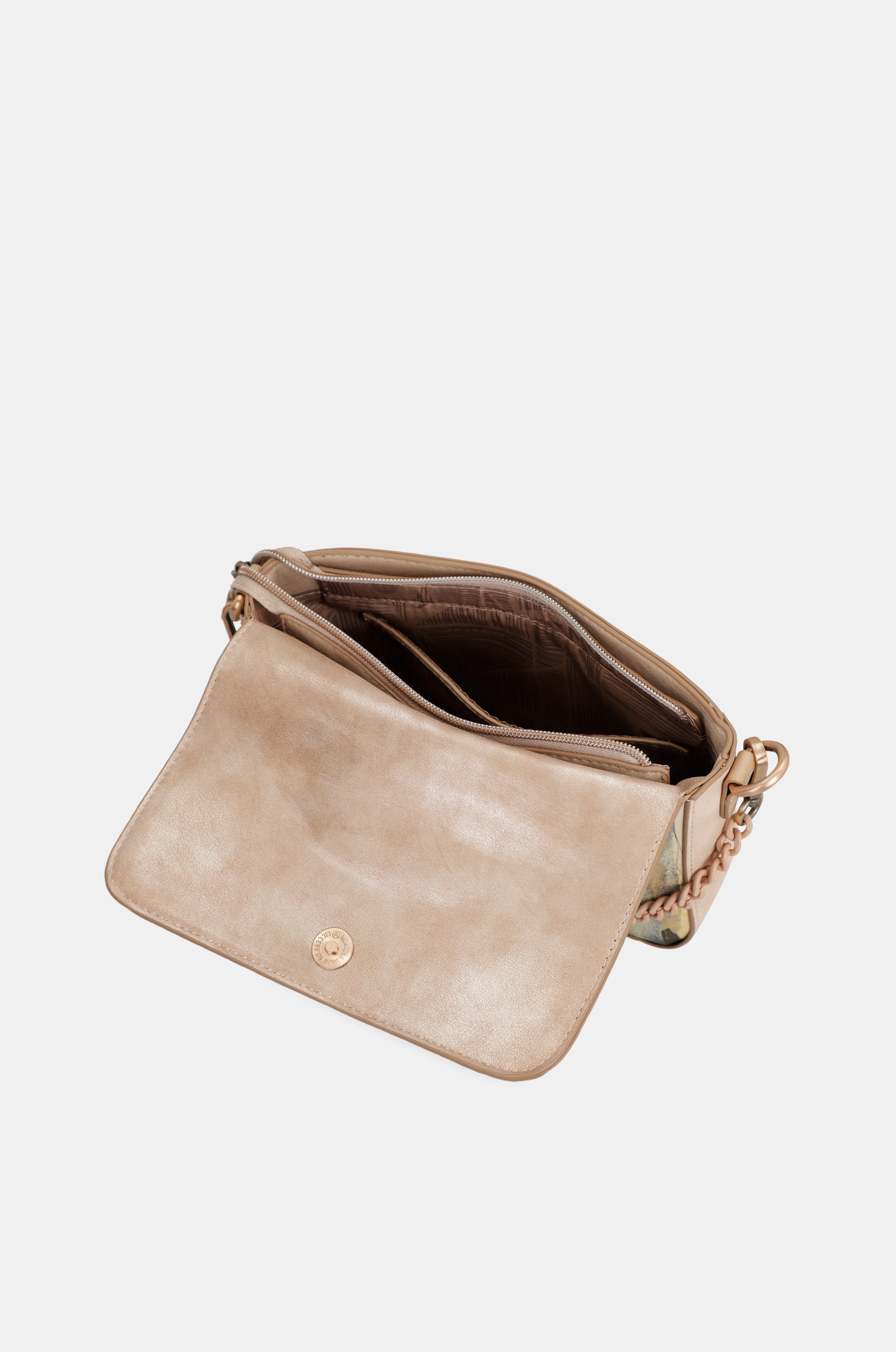 Anekke Studio nude baguette bag