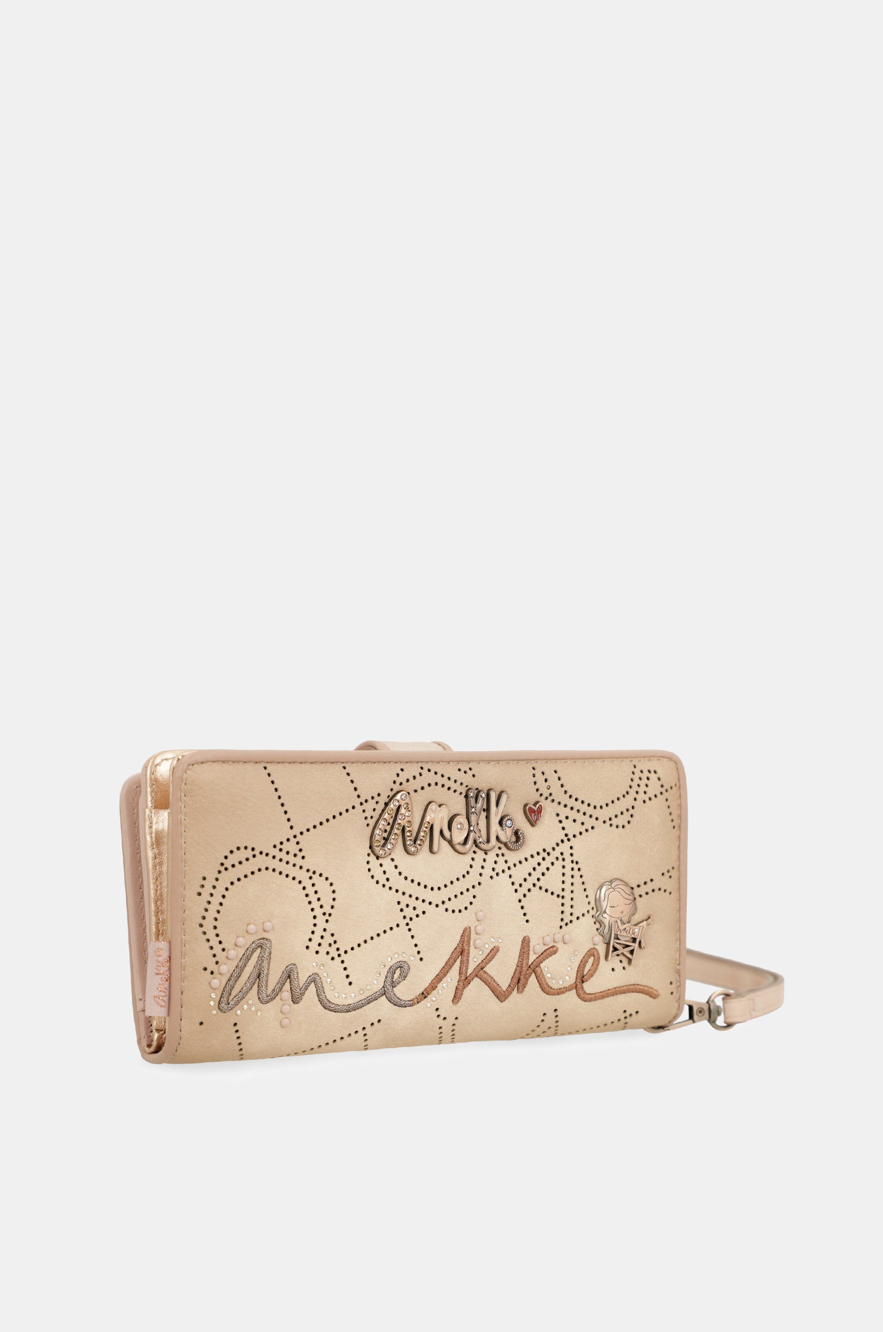 Studio nude large RFID wallet
