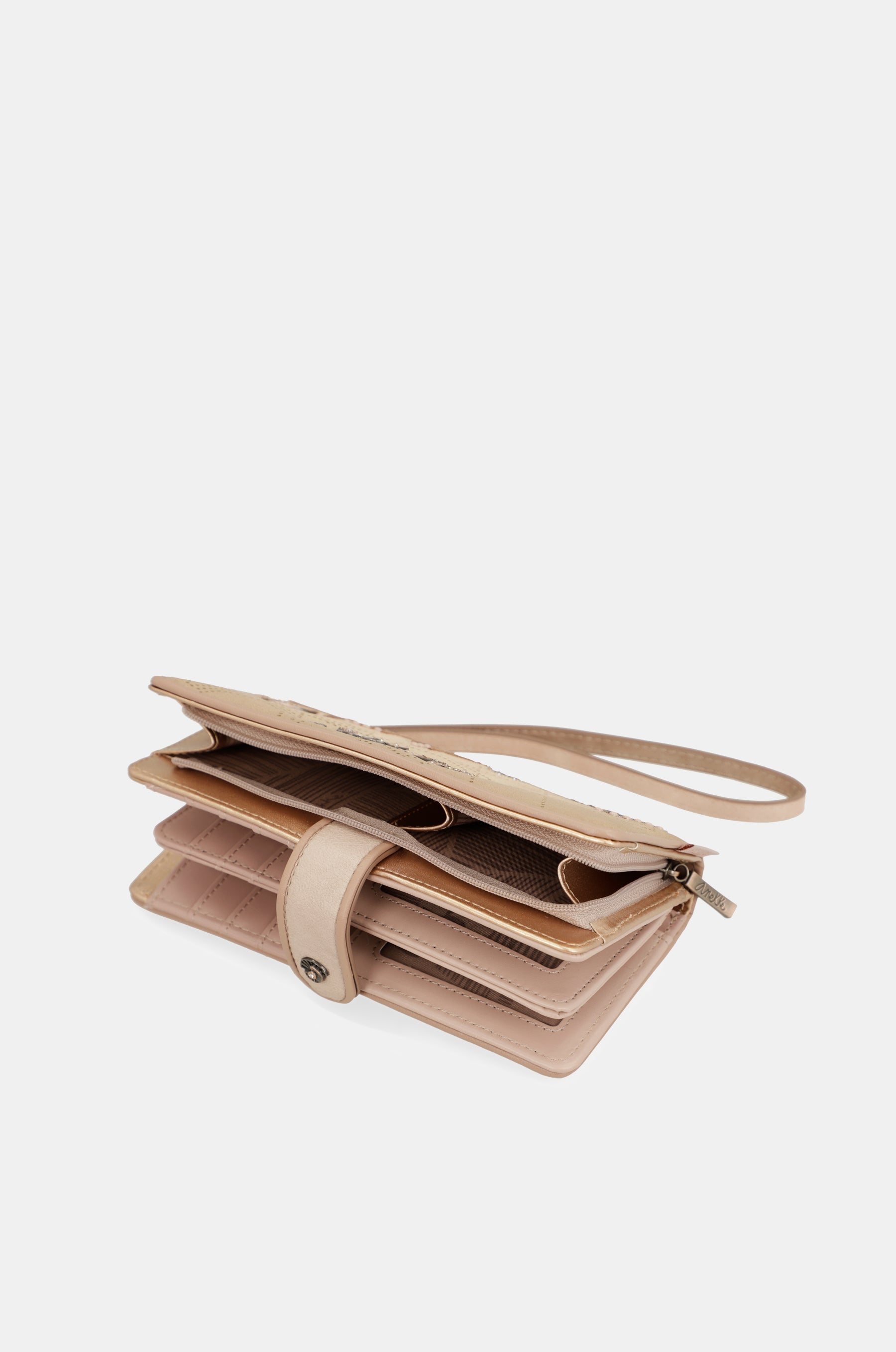 Studio nude large RFID wallet