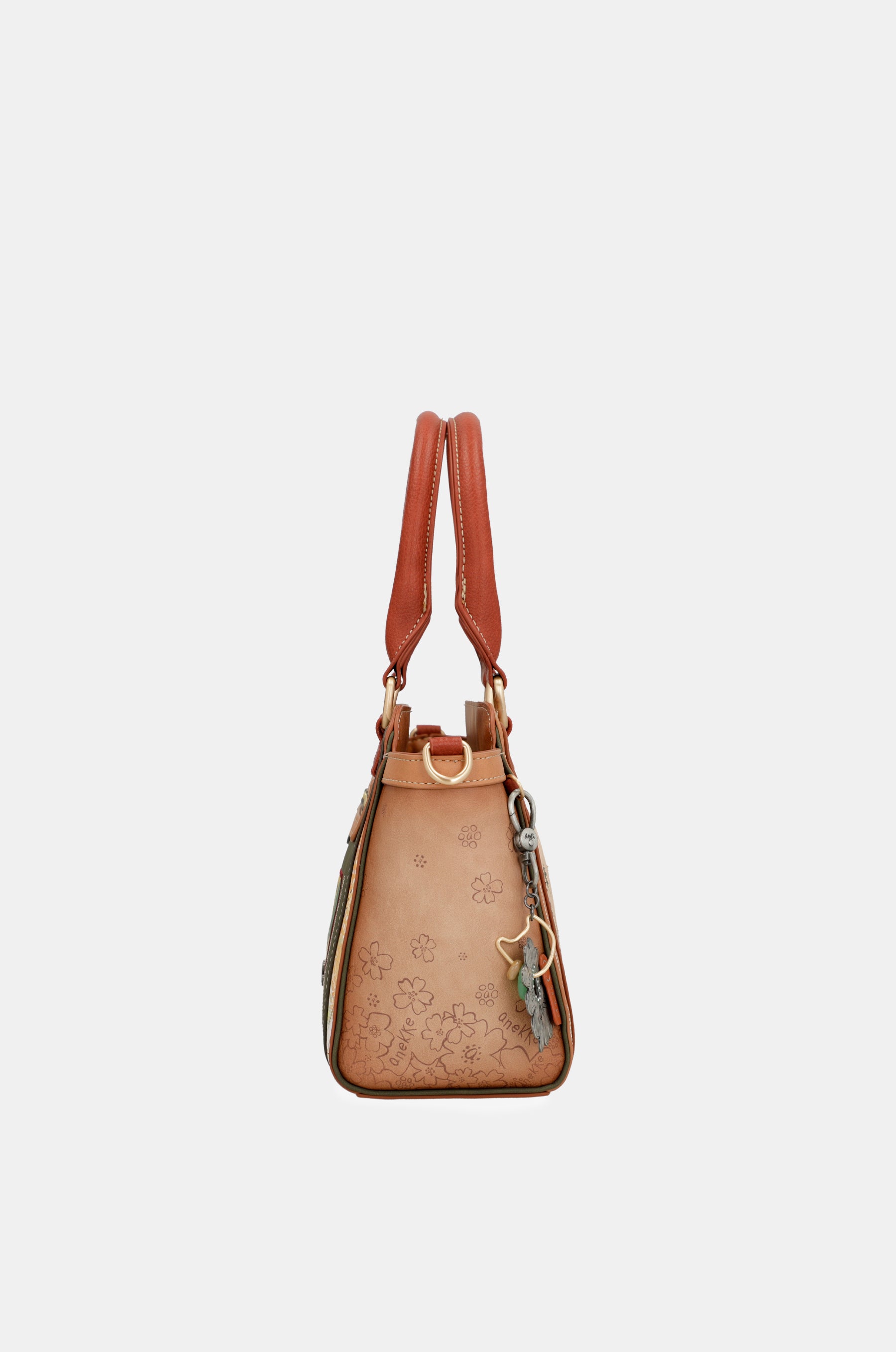 Peace & Love camel bowling bag