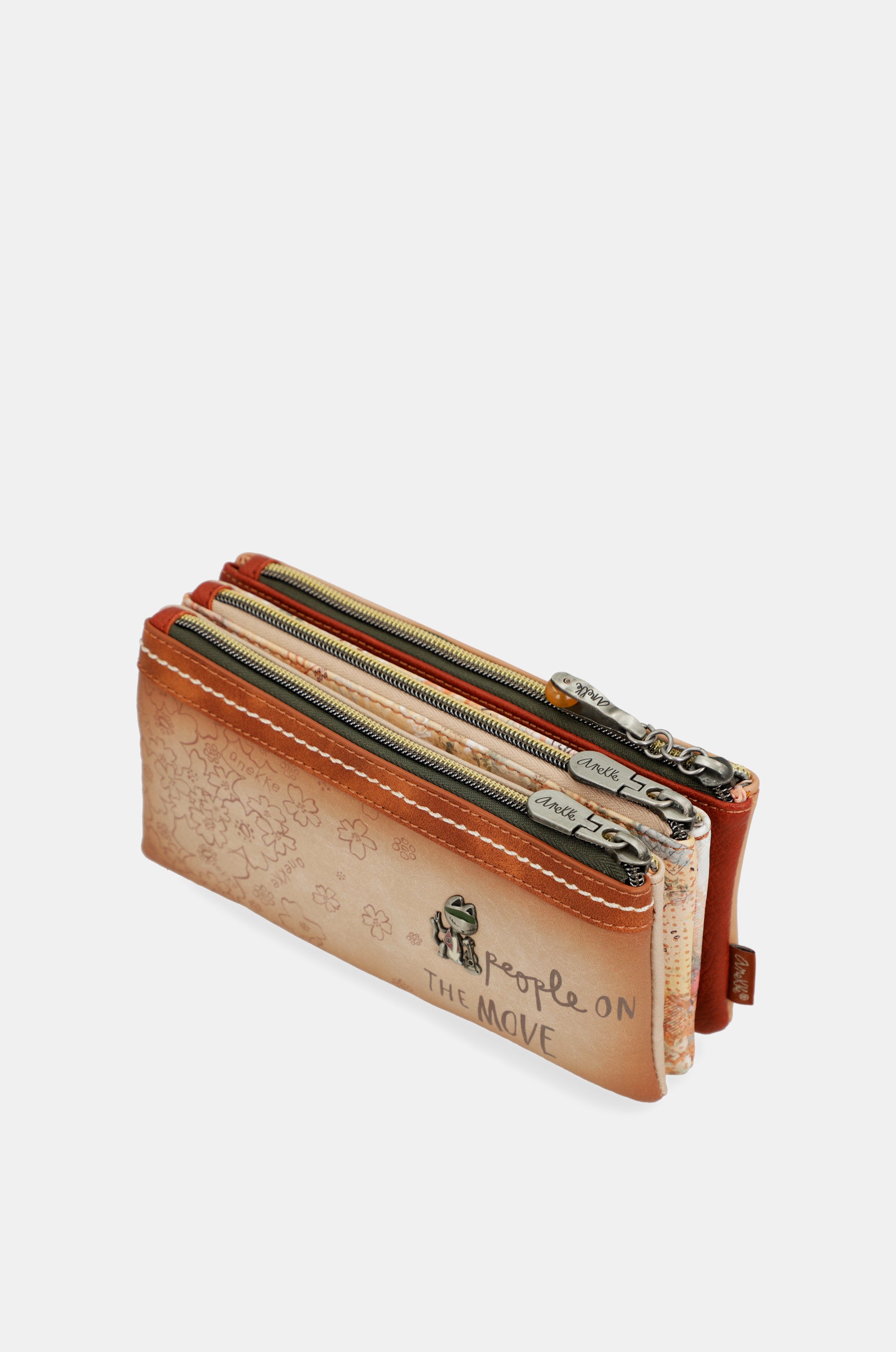 Peace & Love camel pencil case
