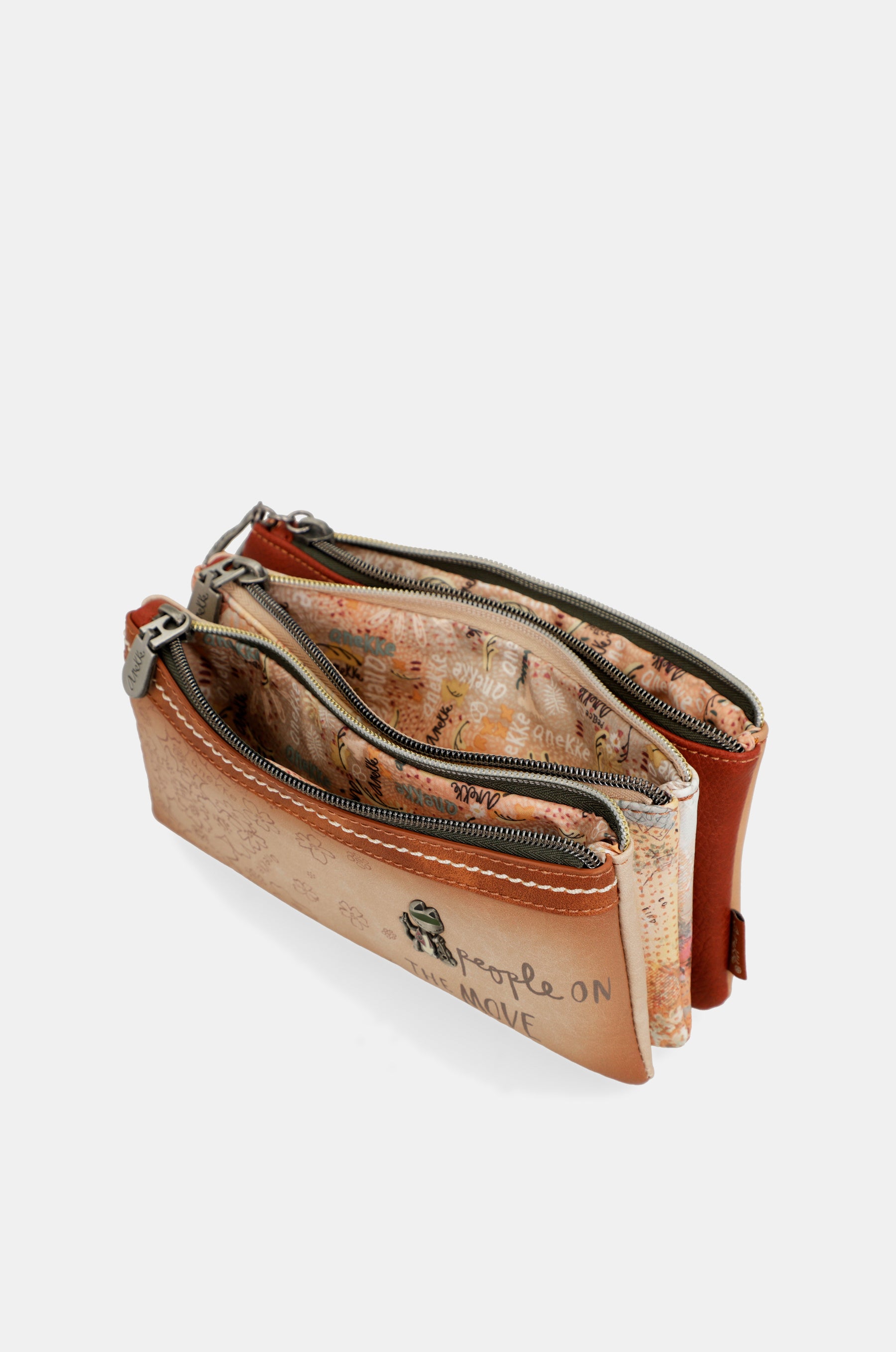 Peace & Love camel pencil case