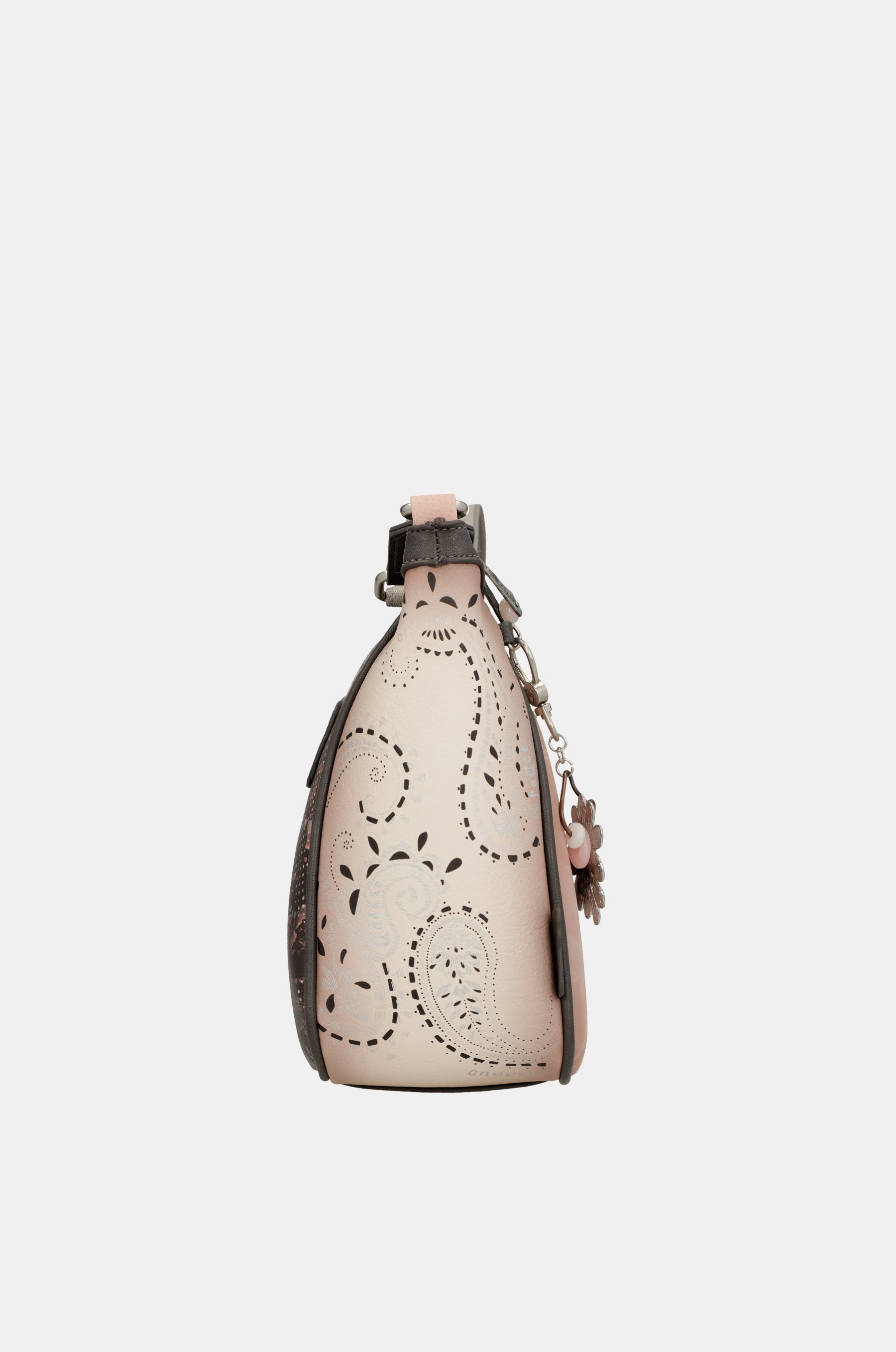 Peace & Love pink crossbody bag