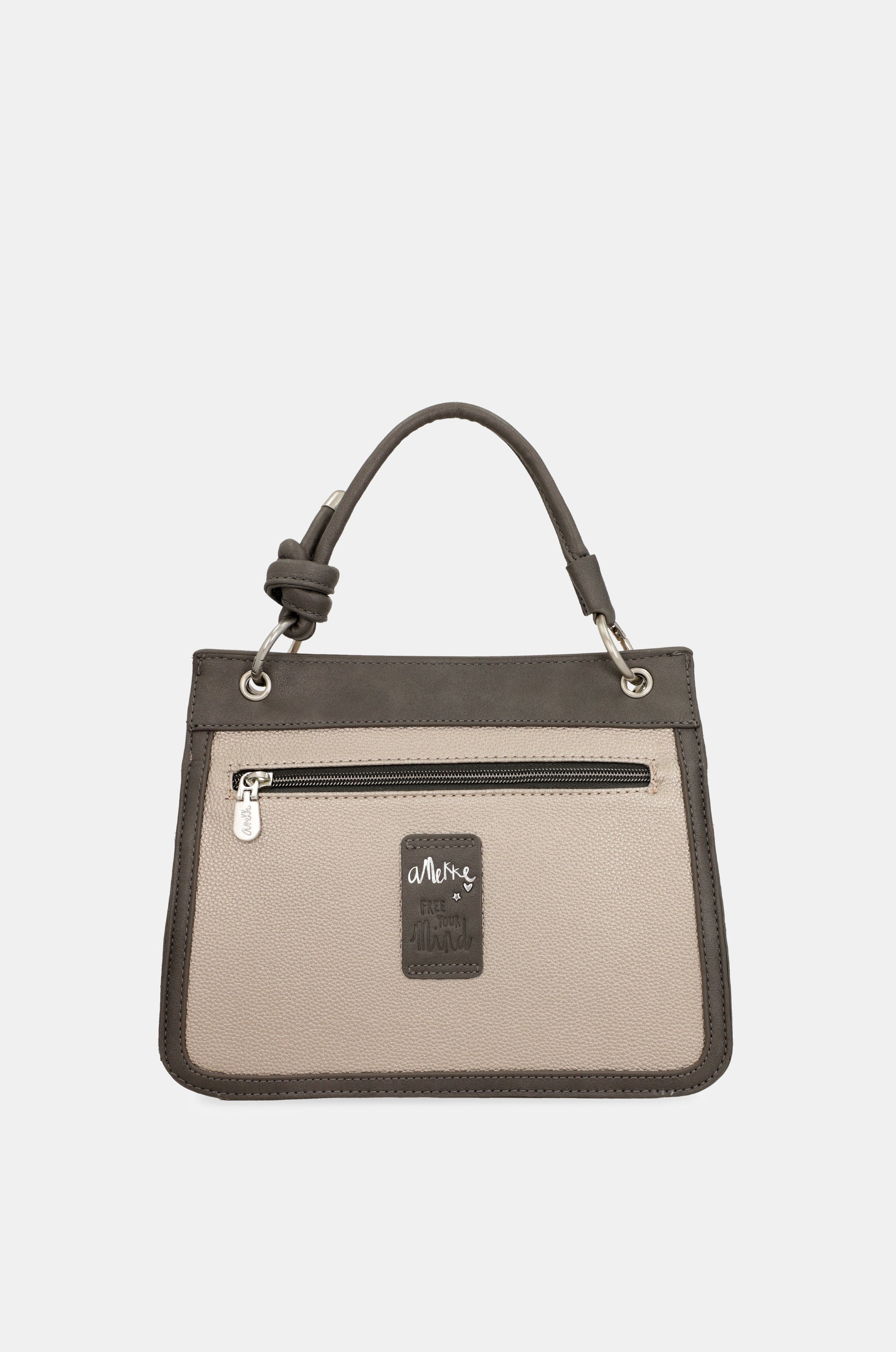 Peace & Love pink flap bag
