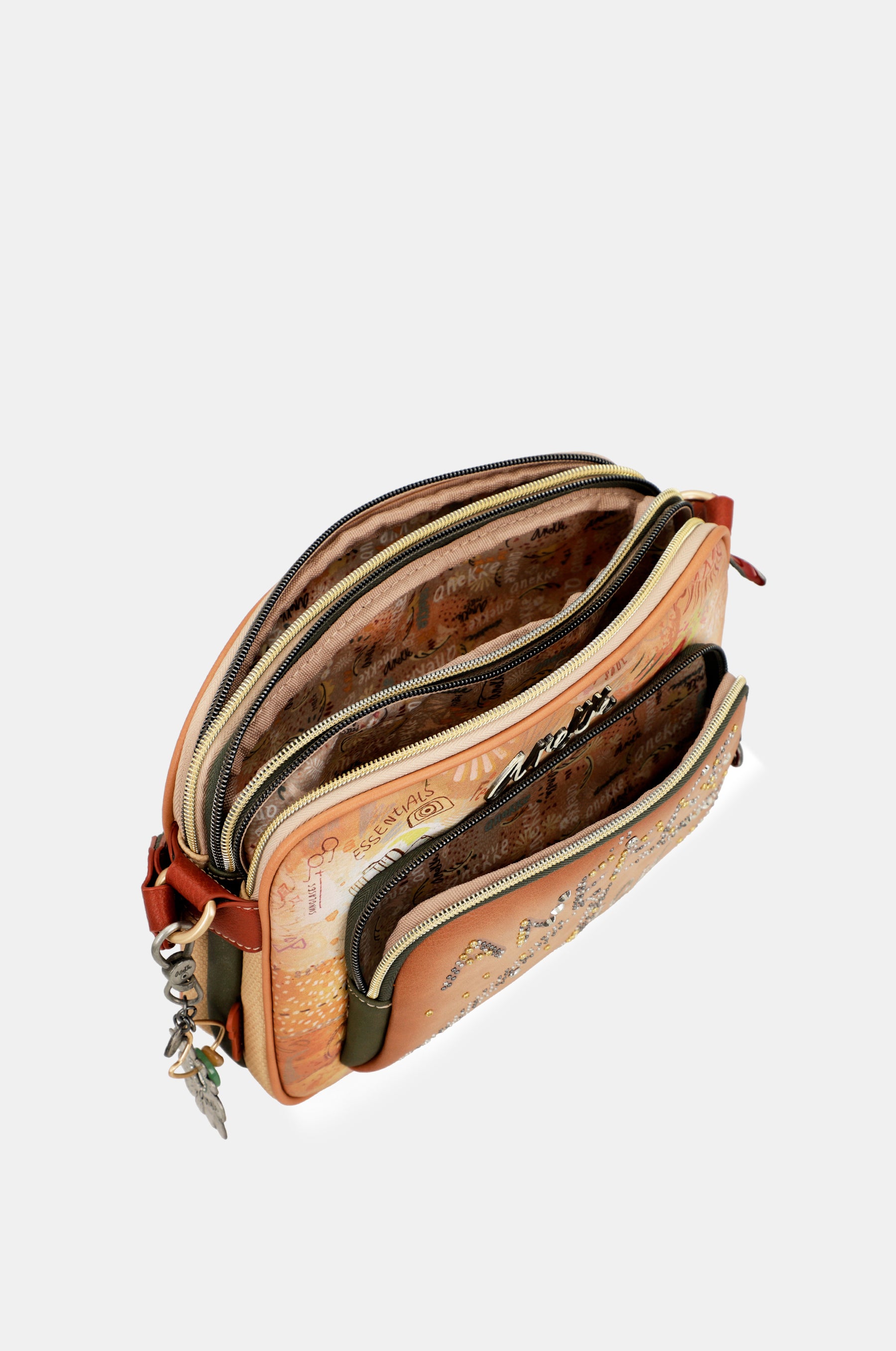 Flowers crossbody bag